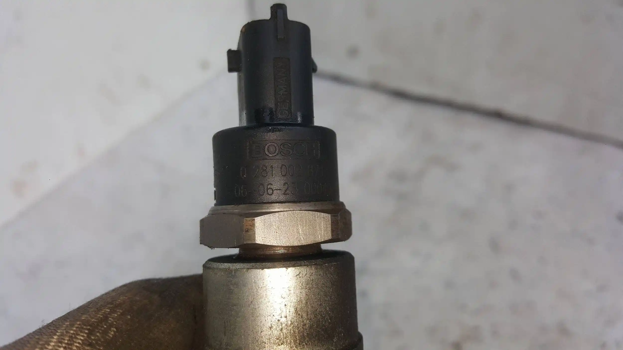 LISTWA 0445214132 CZUJNIKI 2328033010 0281002871 TOYOTA COROLLA E12 1.4 D4D