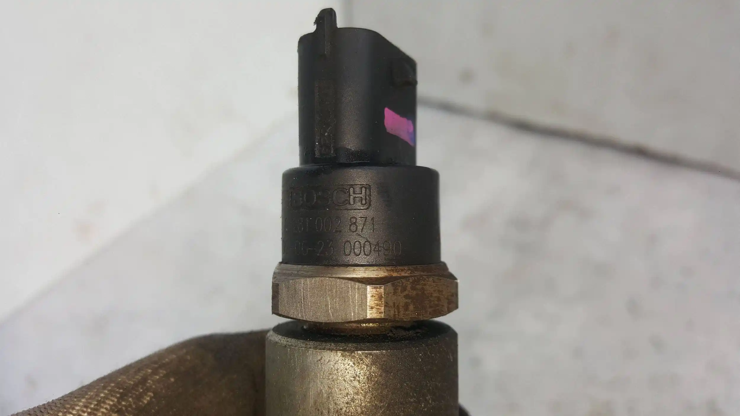 LISTWA 0445214132 CZUJNIKI 2328033010 0281002871 TOYOTA COROLLA E12 1.4 D4D