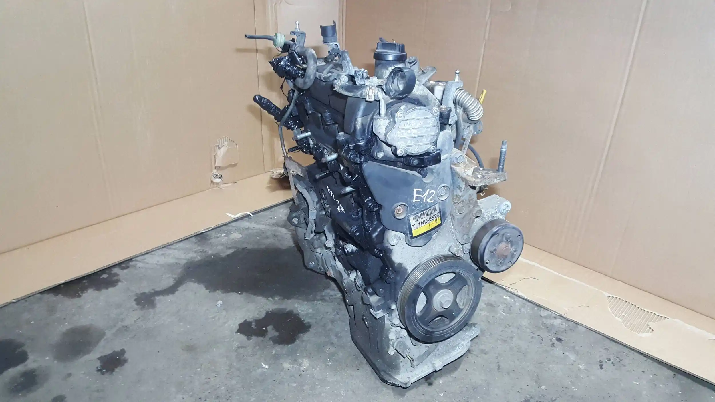 SILNIK 1ND E52C TOYOTA COROLLA E12 1.4 D4D 01-