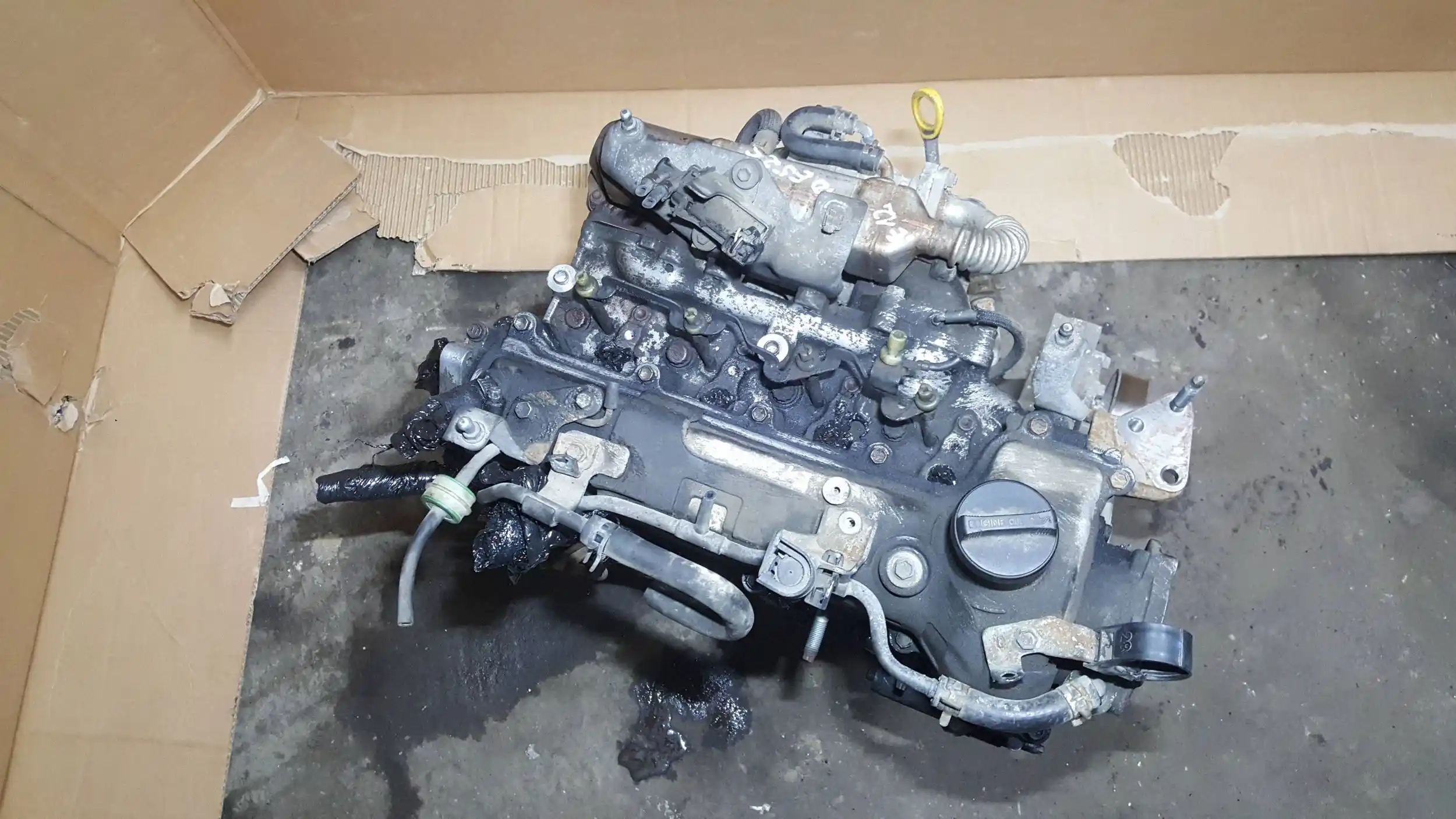 SILNIK 1ND E52C TOYOTA COROLLA E12 1.4 D4D 01-