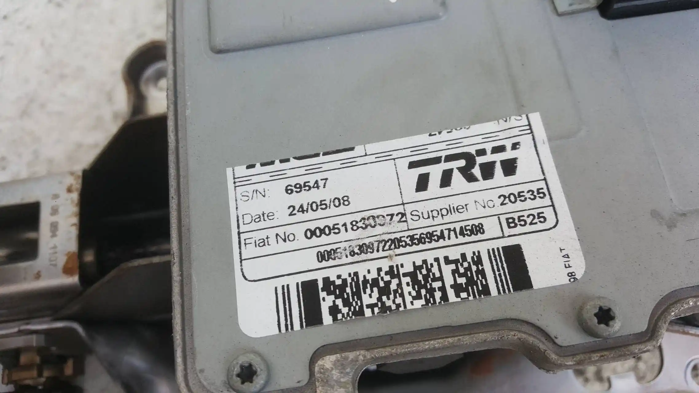 WSPOMAGANIE ELEKTRYCZNE POMPA 00051830972 FIAT BRAVO II 07-