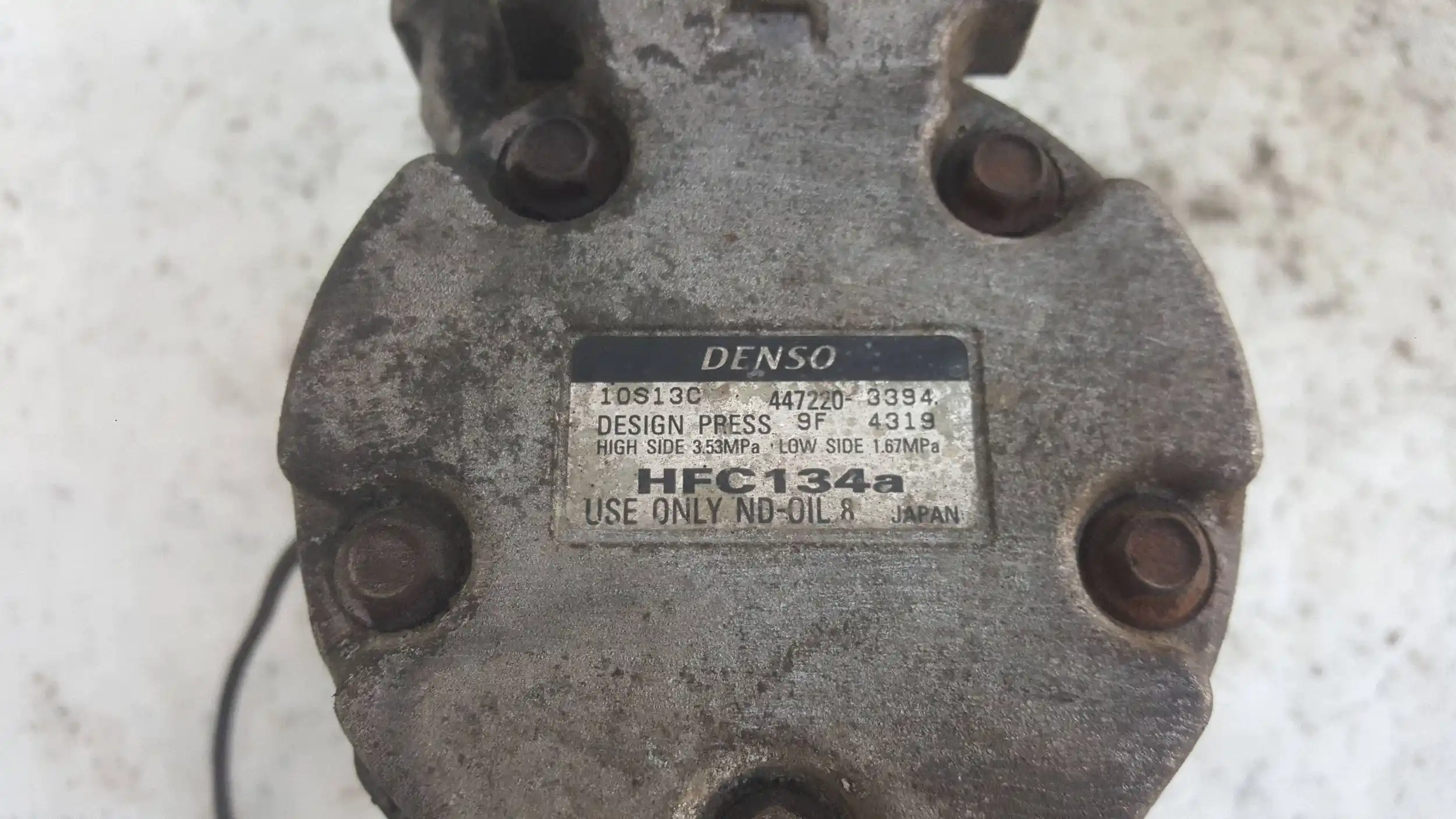 SPRĘŻARKA KOMPRESOR KLIMATYZACJI 4472203394 SUZUKI LIANA 01-
