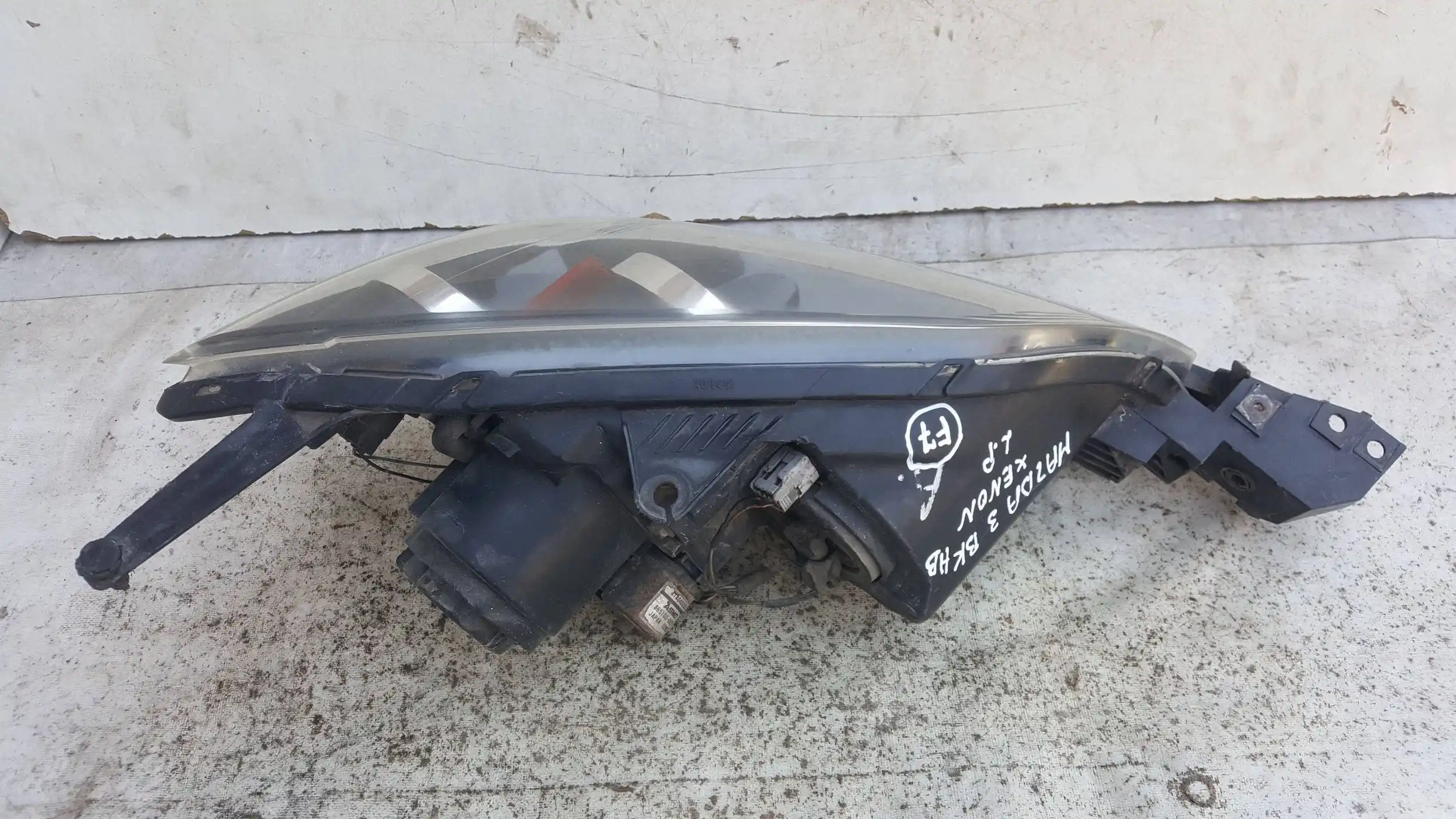 LAMPA LEWY PRZÓD PRZEDNIA XENON PRZETWORNICA MAZDA 3 BK HB 03-