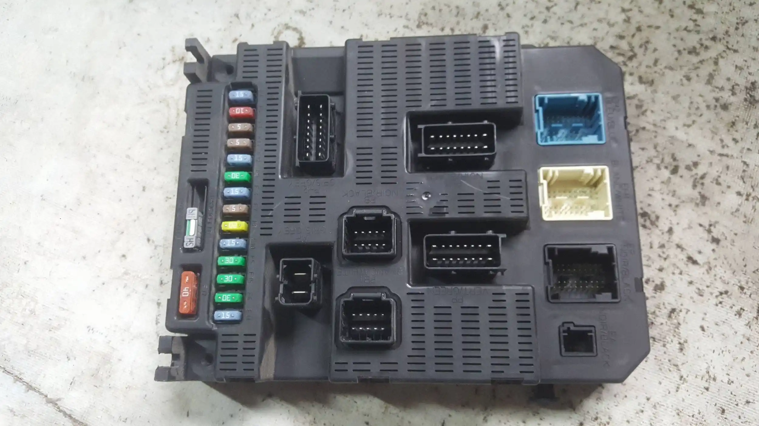 KOMPUTER 9663306680 ZESTAW IMMO PEUGEOT 207 1.4 8V 06