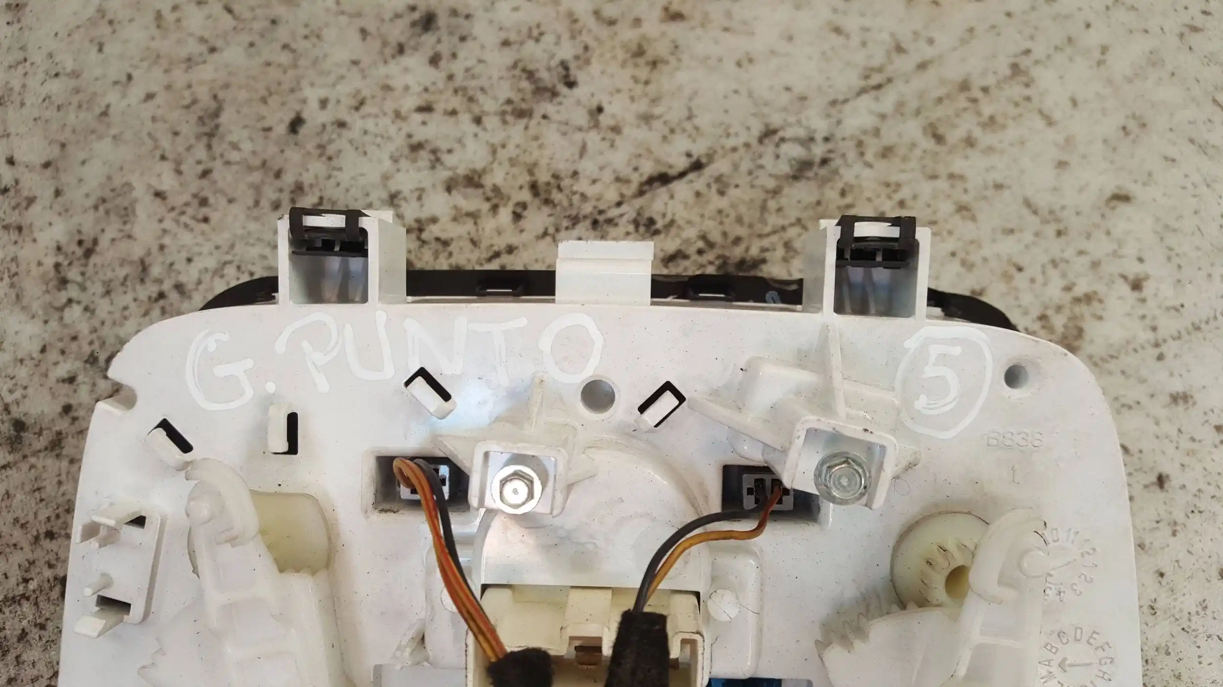 PANEL STEROWANIA NAWIEWEM KLIMATYZACJĄ FIAT GRANDE PUNTO 05-