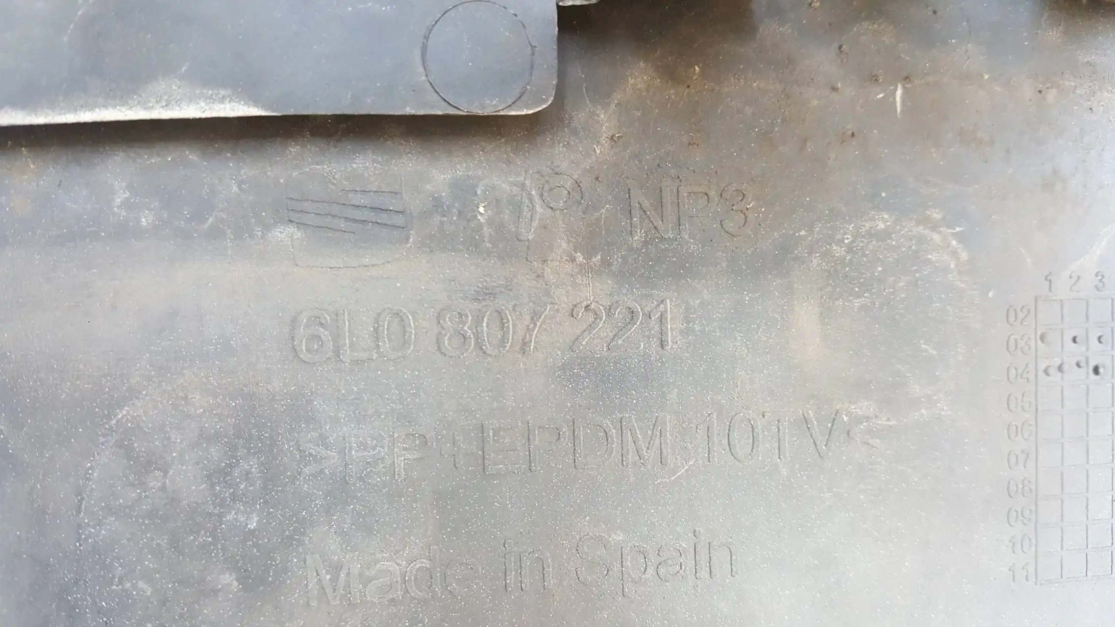 ZDERZAK PRZÓD PRZEDNI 6L0807221 SEAT CORDOBA II 6L2 IBIZA III 6L1 02-05