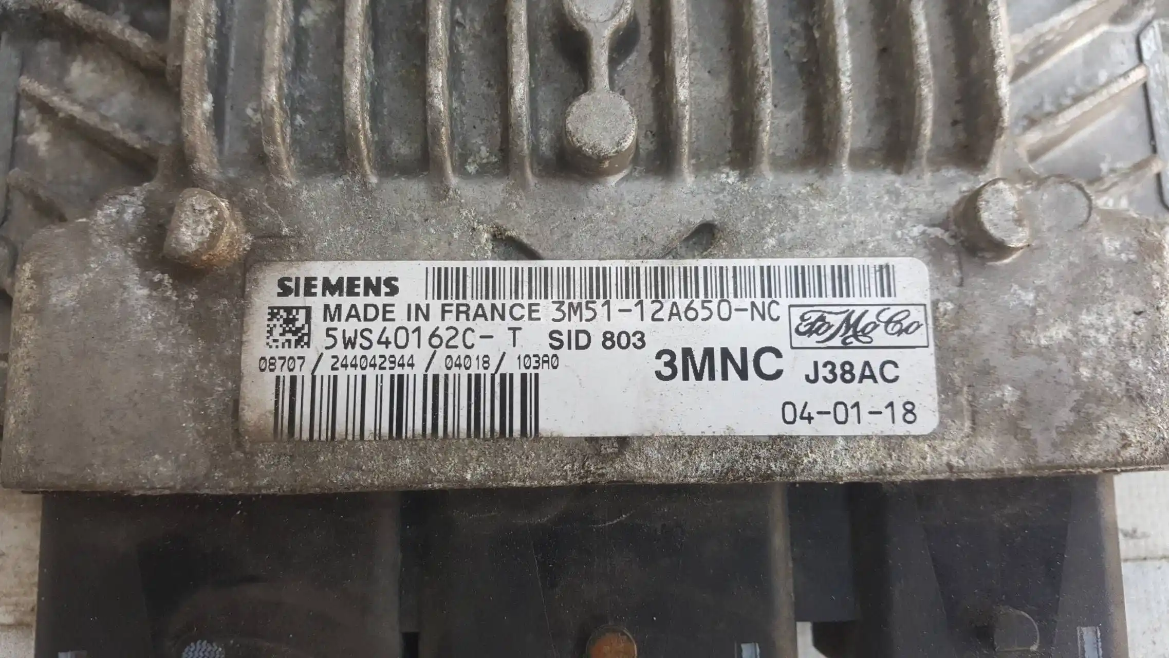 STEROWNIK KOMPUTER SILNIKA 3M5112A650NC 5WS40162CT FORD C-MAX MK1 2.0 TDCI