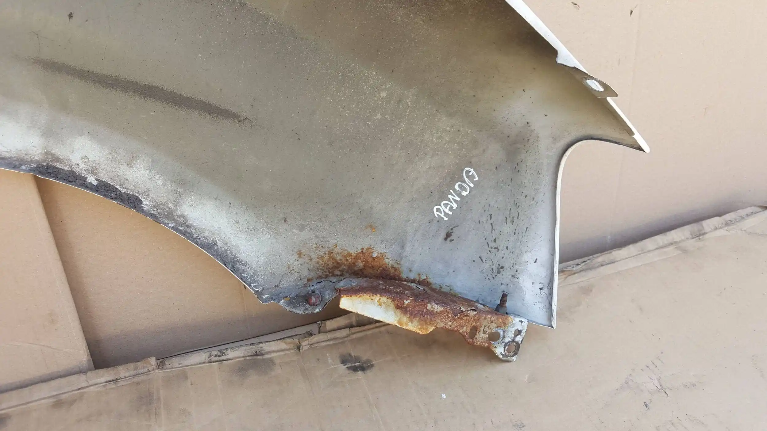 BŁOTNIK LEWY PRZÓD PRZEDNI FIAT PANDA II 03- 268