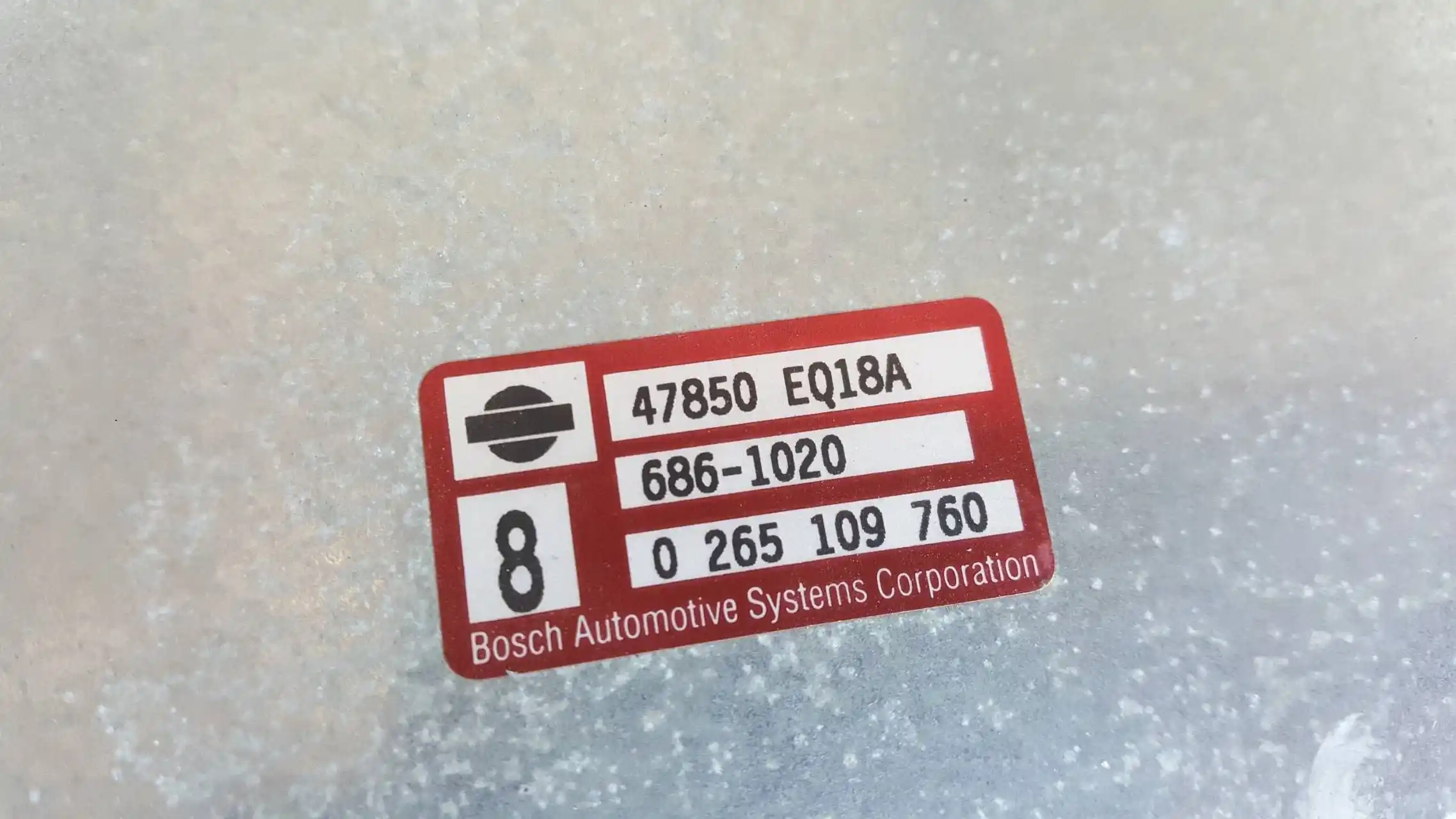 KOMPUTER STEROWNIK MODUŁ ABS 47850EQ18A NISSAN X TRAIL I T30 01-07