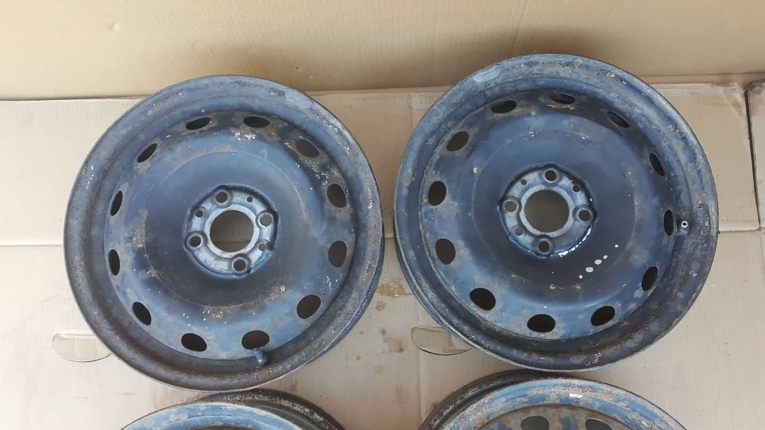 FELGI STALOWE 5,5Jx14'' 4x98 ET 44 FIAT FIORINO BIPPER NEMO
