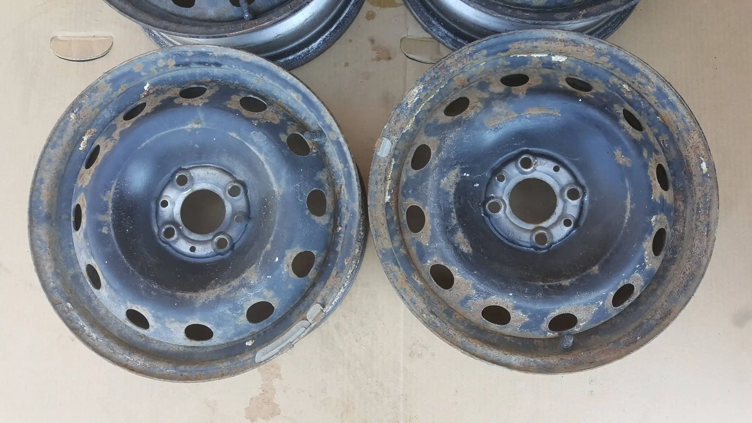 FELGI STALOWE 5,5Jx14'' 4x98 ET 44 FIAT FIORINO BIPPER NEMO