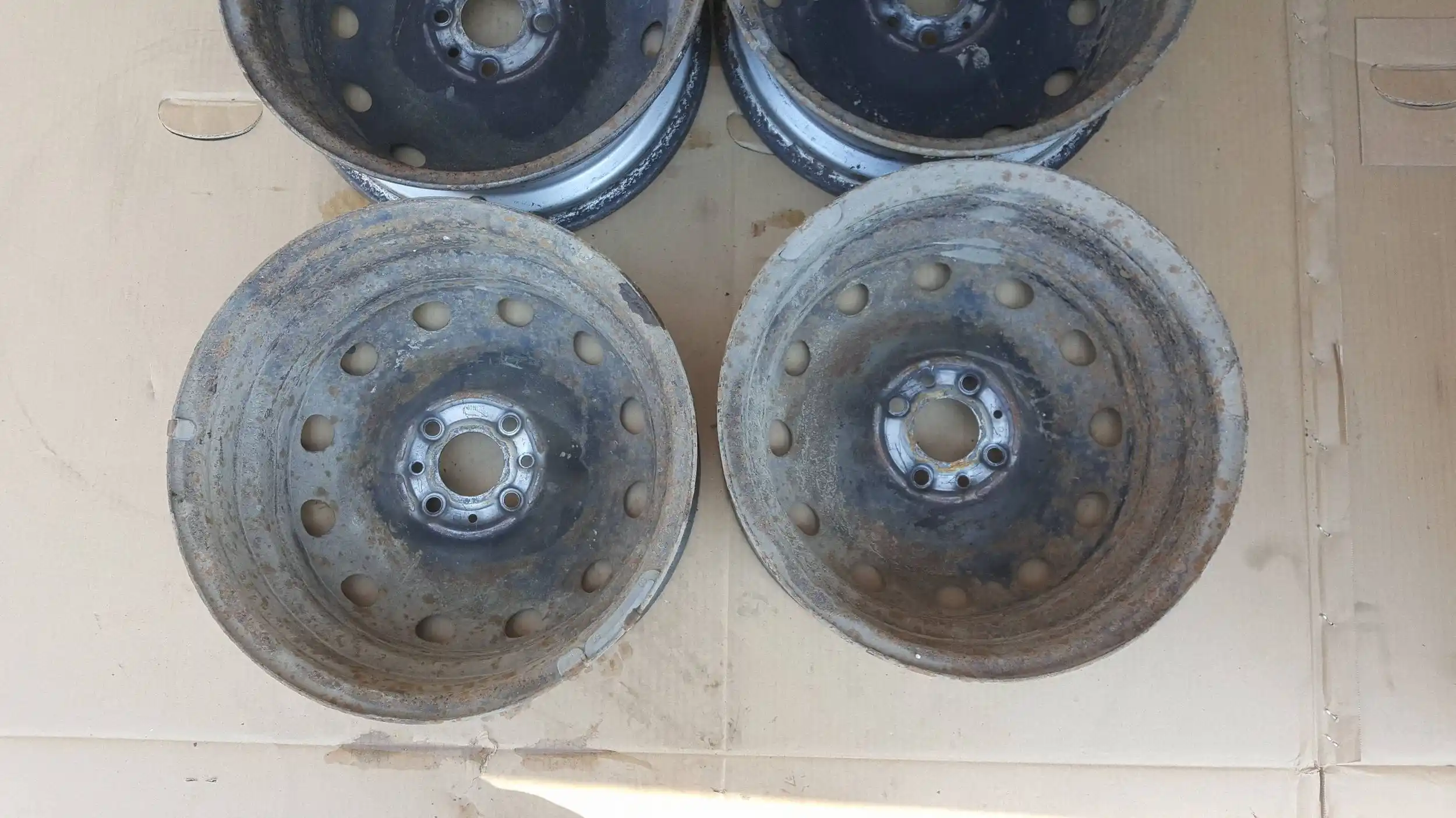 FELGI STALOWE 5,5Jx14'' 4x98 ET 44 FIAT FIORINO BIPPER NEMO
