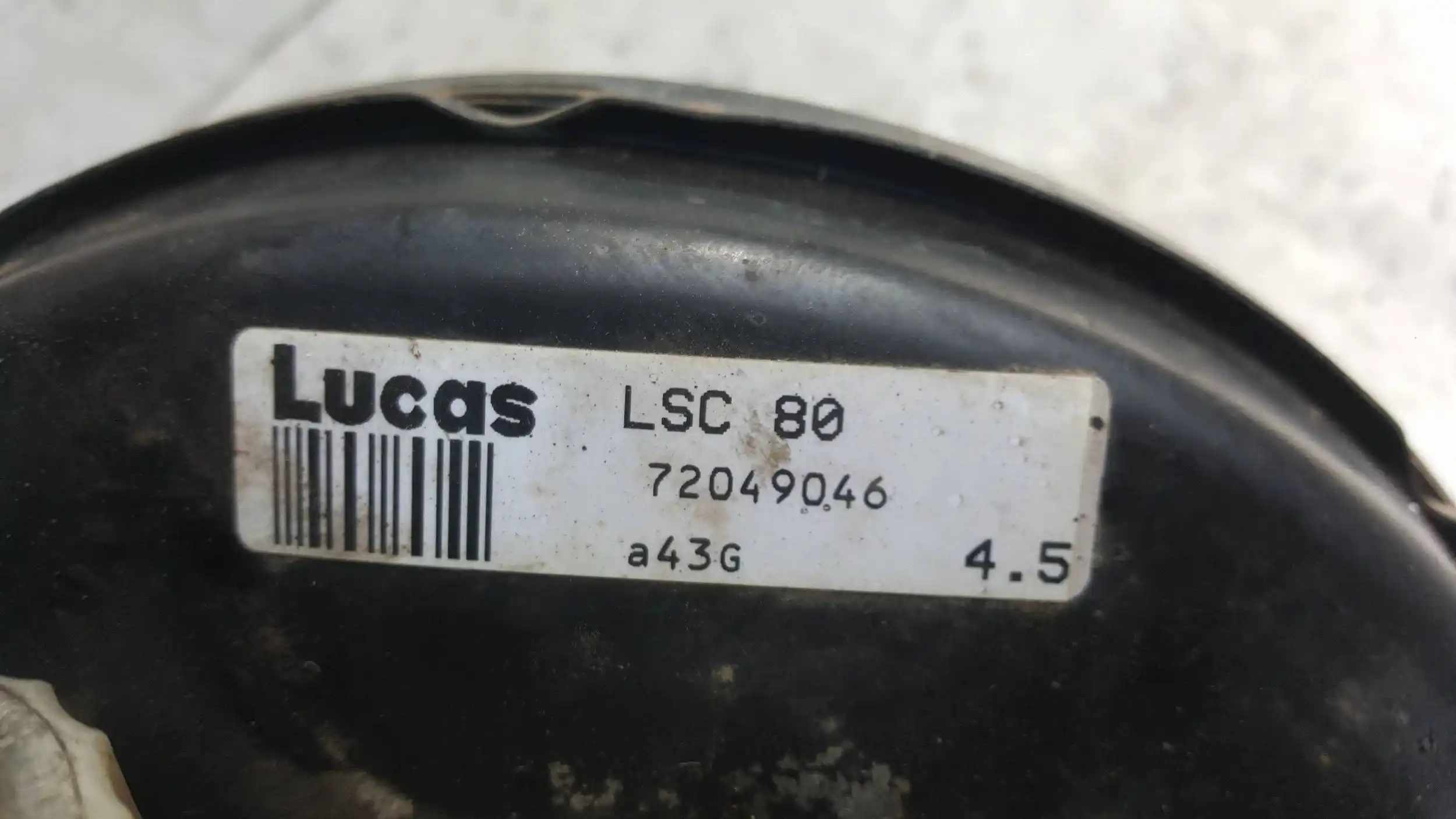 SERWO 72049046 POMPA HAMULCOWA DAEWOO LUBLIN 2.4 97-