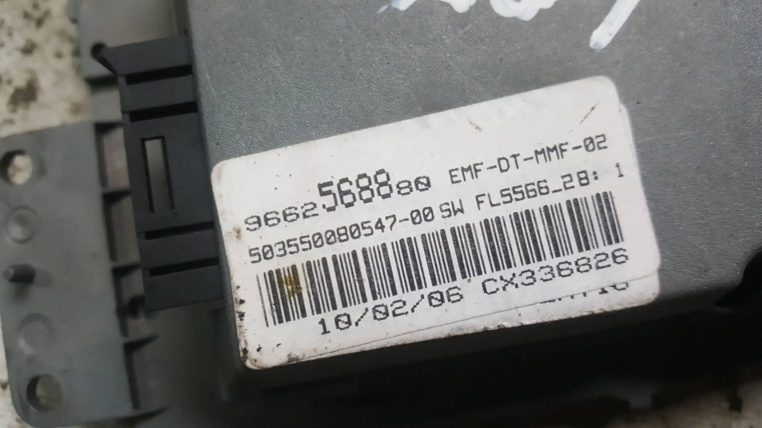 WYŚWIETLACZ EKRAN ZEGAR 9662568880 PEUGEOT 407 04-