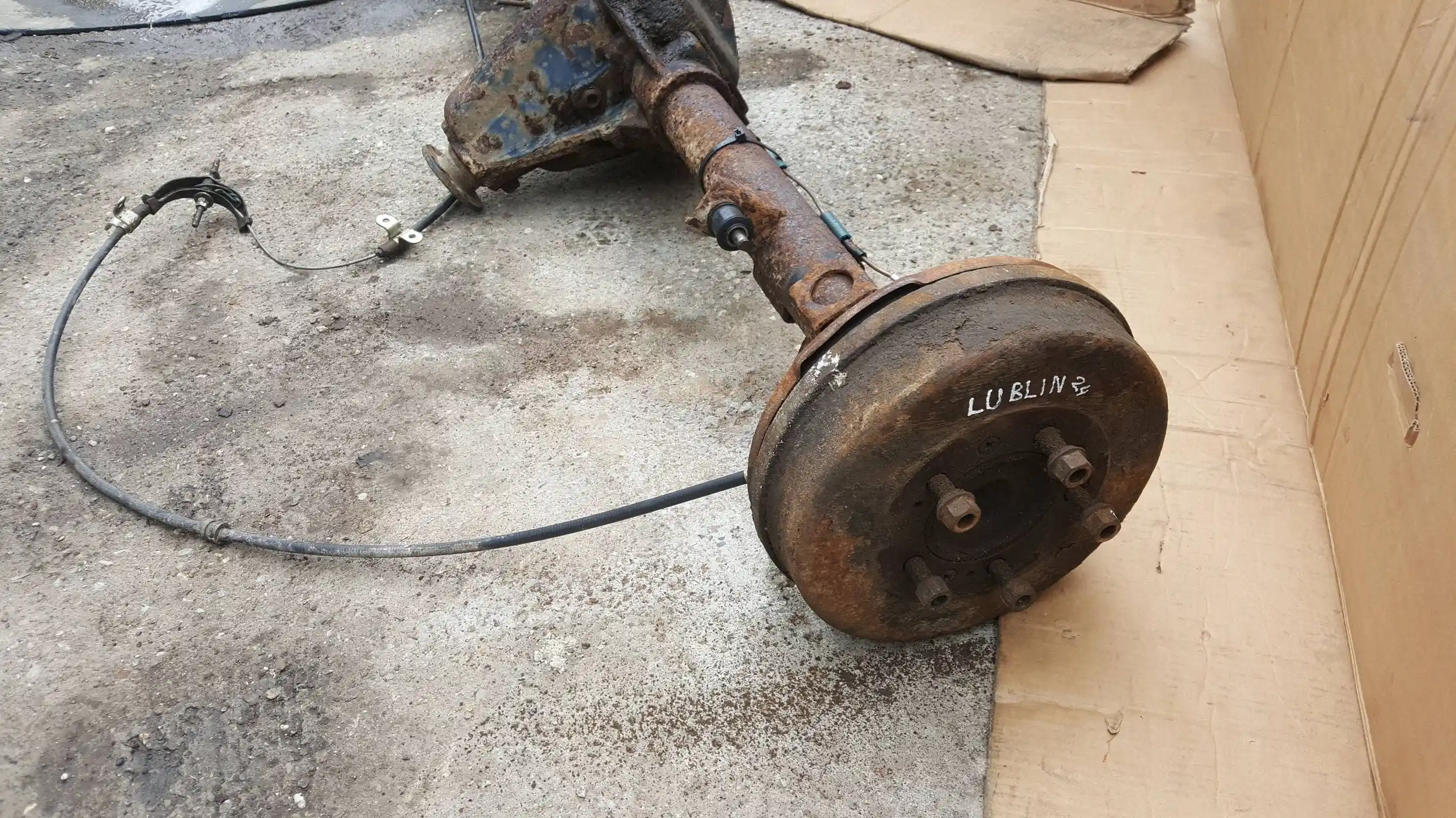 DYFERENCIAŁ MOST TYŁ TYLNY OŚ DAEWOO LUBLIN 2.4 97-