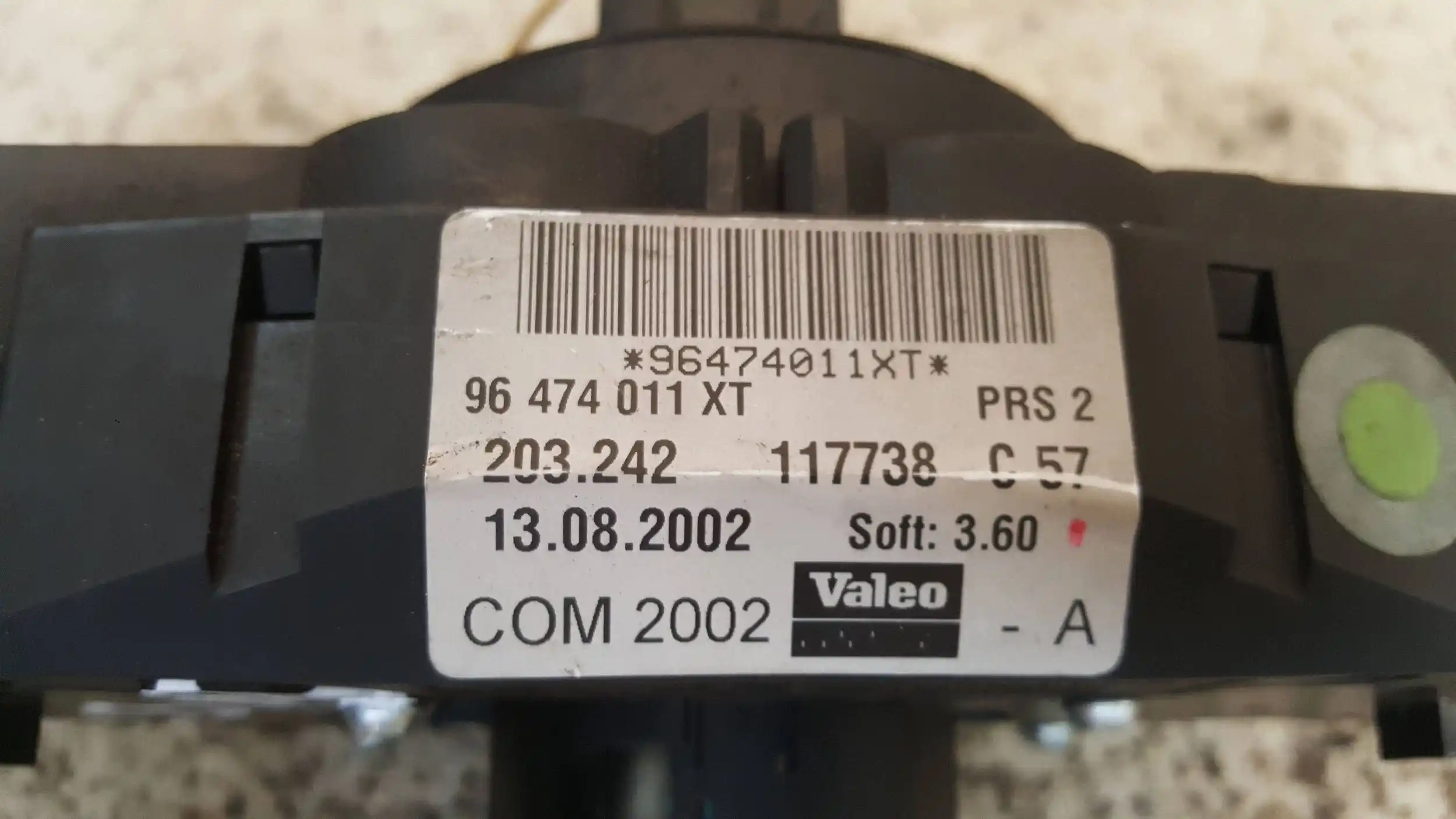 PRZEŁĄCZNIK ZESPOLONY PAJĄK 96474011XT CITROEN C3 02-