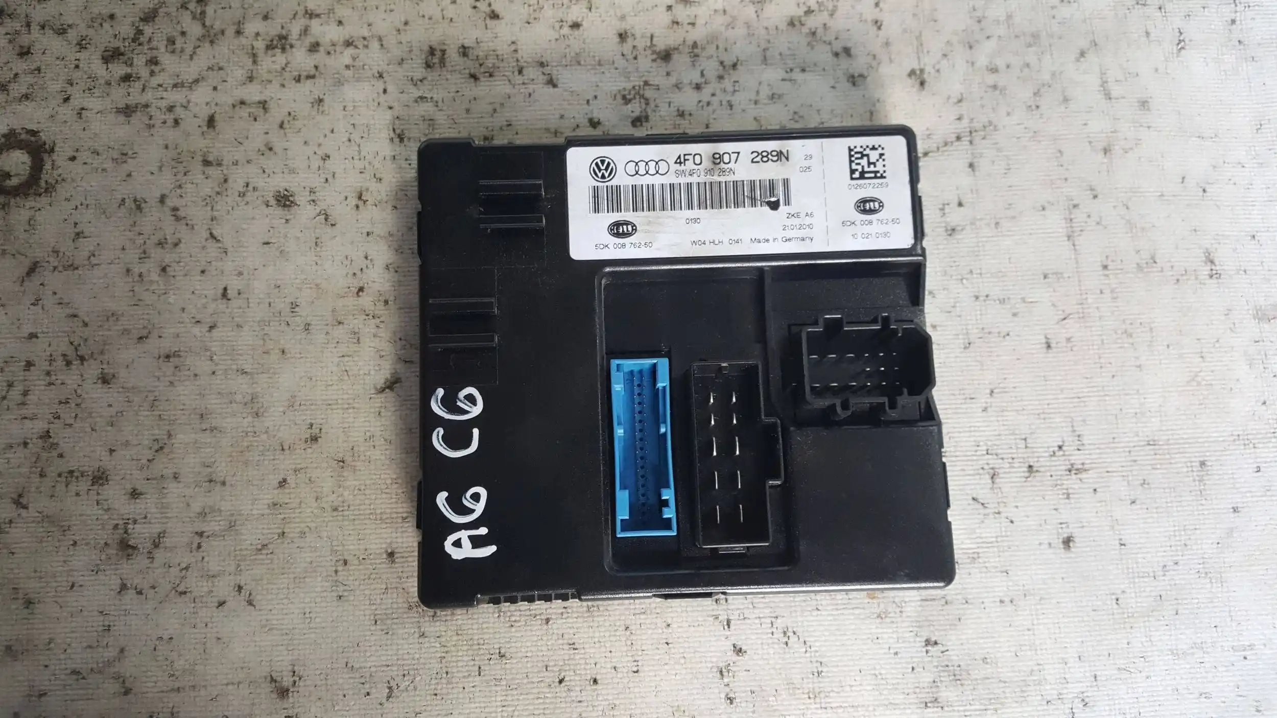 MODUŁ KOMFORTU 4F0907289N AUDI A6 C6 04-