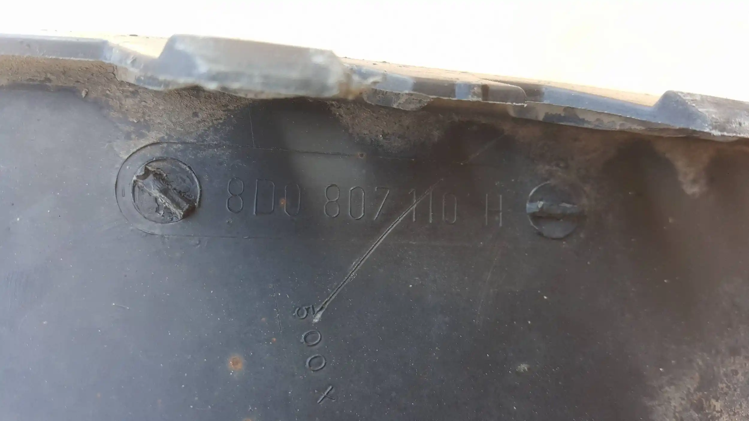 DOKŁADKA SPOJLER ZDERZAKA PRZÓD 8D0807110H AUDI A4 B5 96-