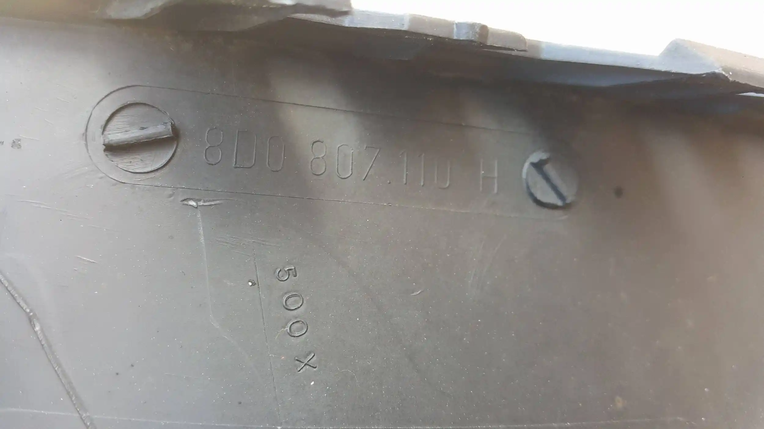 DOKŁADKA SPOJLER ZDERZAKA PRZÓD 8D0807110H AUDI A4 B5 96-