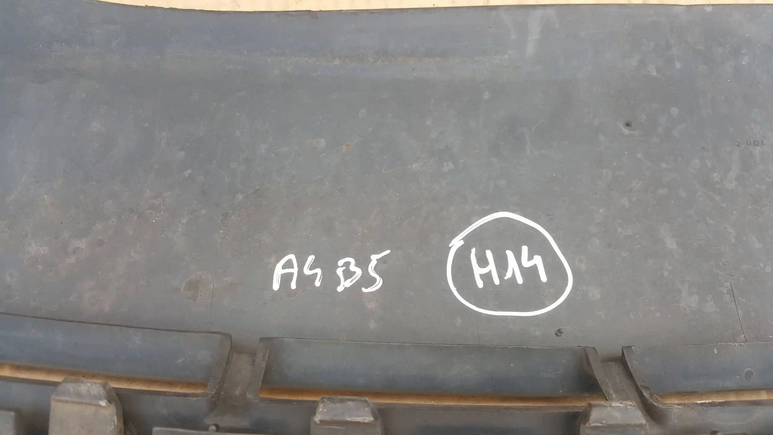 DOKŁADKA SPOJLER ZDERZAKA PRZÓD 8D0807110H AUDI A4 B5 96-