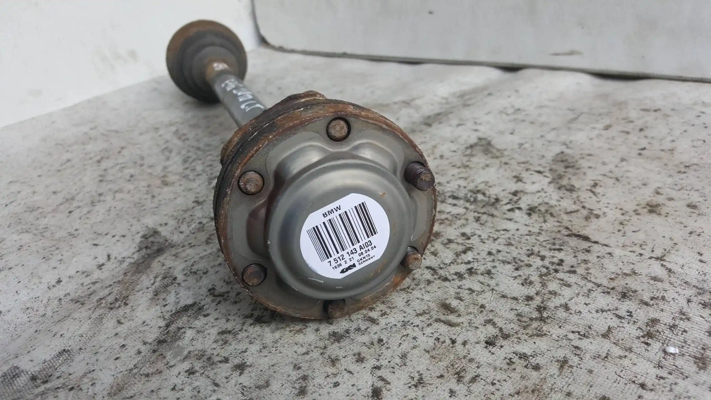 PÓŁOŚ LEWY TYŁ TYLNA 7512143 BMW 3 E46 2.0D LIFT 01- 27z