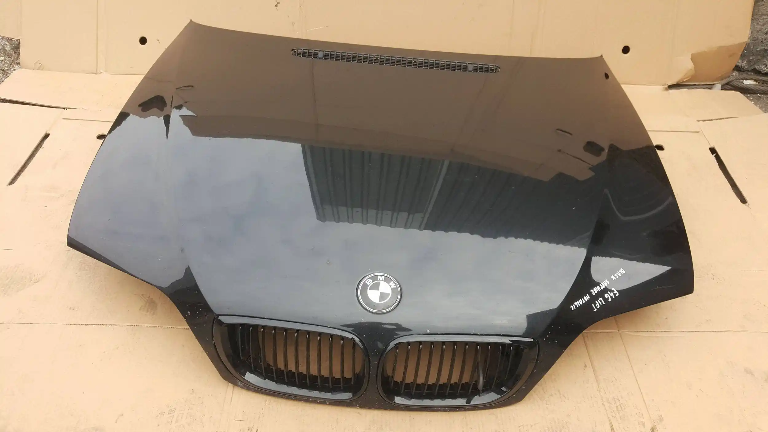 MASKA POKRYWA PRZÓD BMW 3 E46 KOMBI SEDAN LIFT 01- BLACK SAPPHIRE METALLIC