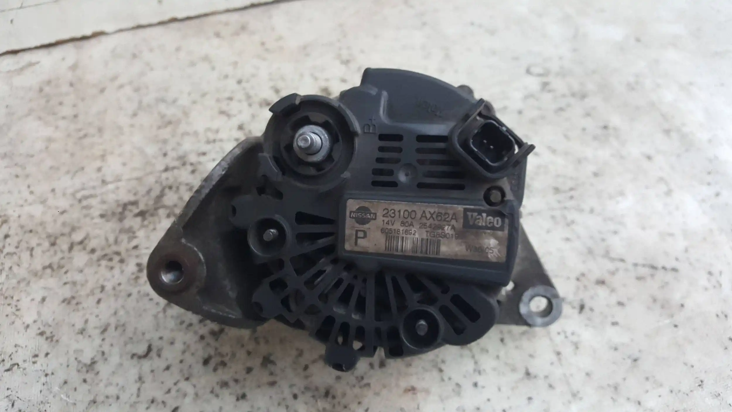 ALTERNATOR 23100AX62A NISSAN MICRA K12 1.4 16V 03-