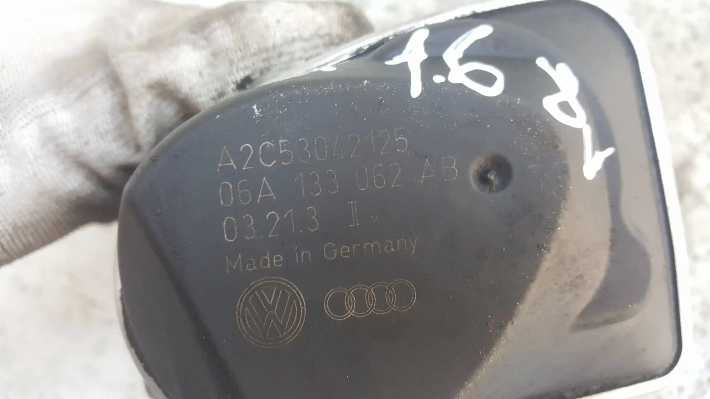 PRZEPUSTNICA 06A133062AB A2C53042125 AUDI SEAT SKODA VW 1.6 8V 03-