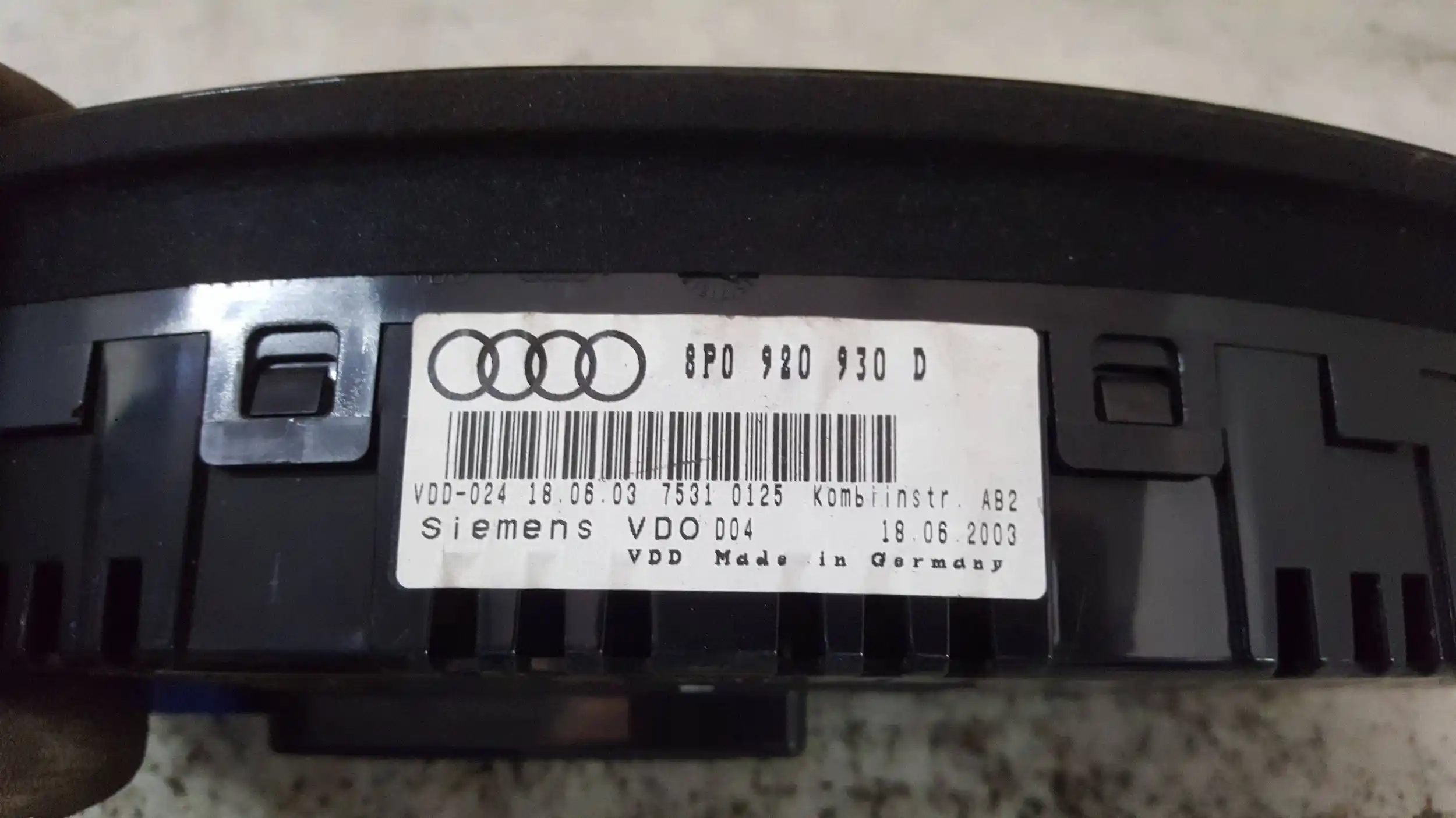 KOMPUTER 5WP4021003 ZESTAW IMMO AUDI A3 8P 1.6 8V 03-