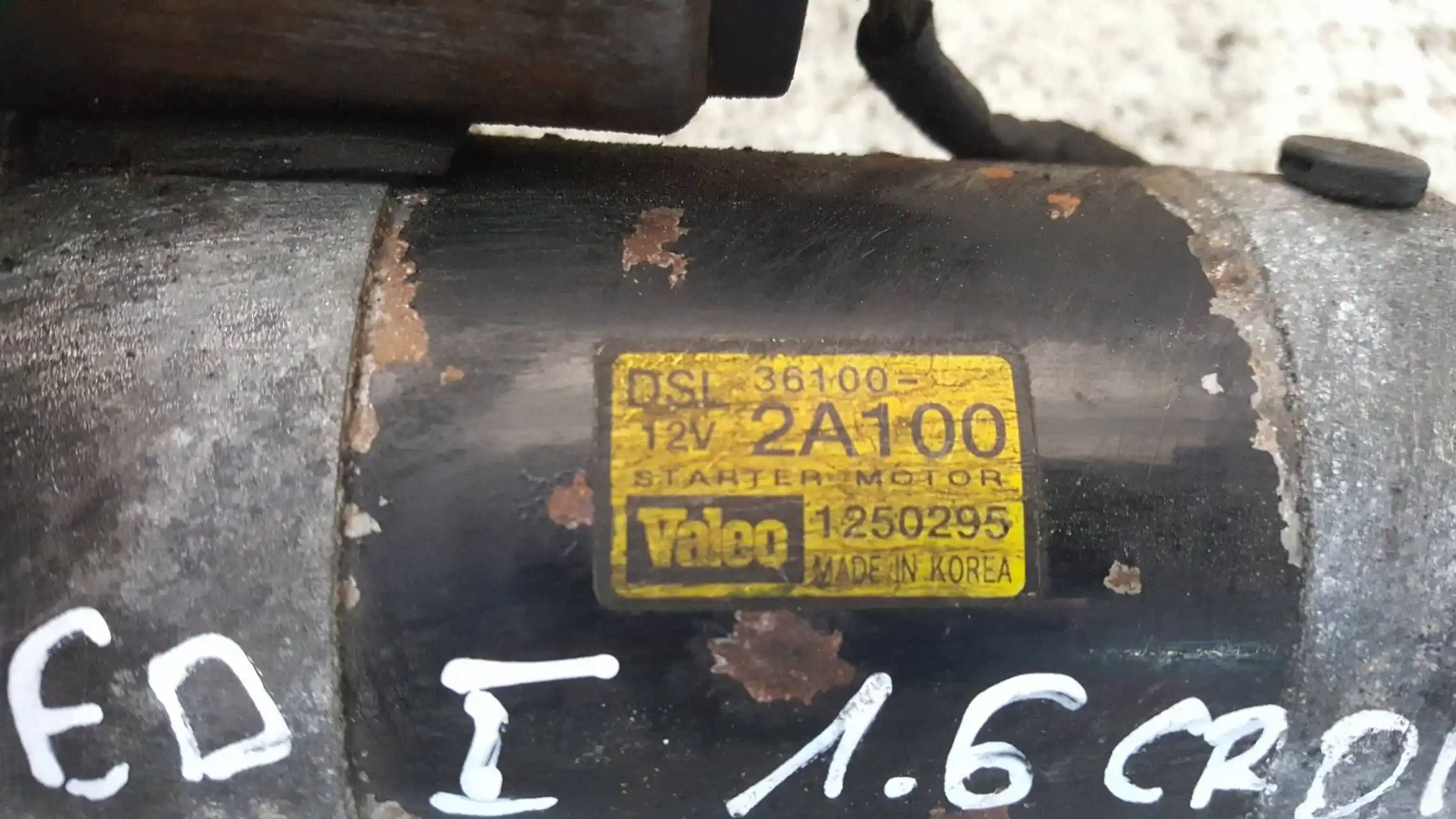 ROZRUSZNIK 361002A100 KIA CEED I 1.6 CRDI 06-