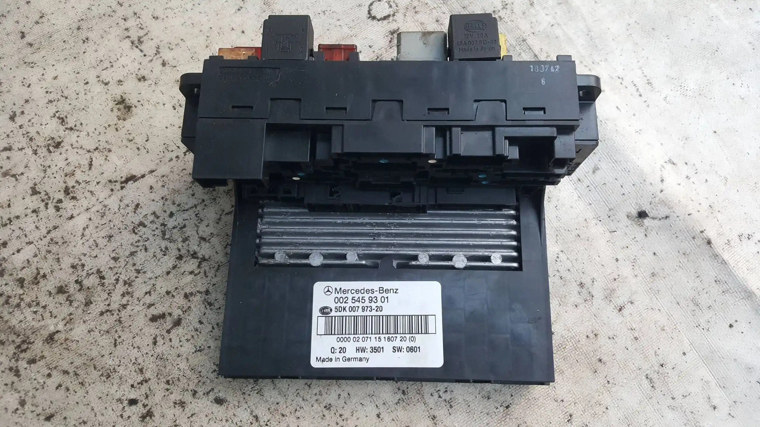 KOMPUTER A1111533479 5WK90419 ZESTAW IMMO MERCEDES C KLASA W203 2.0 16V 00-