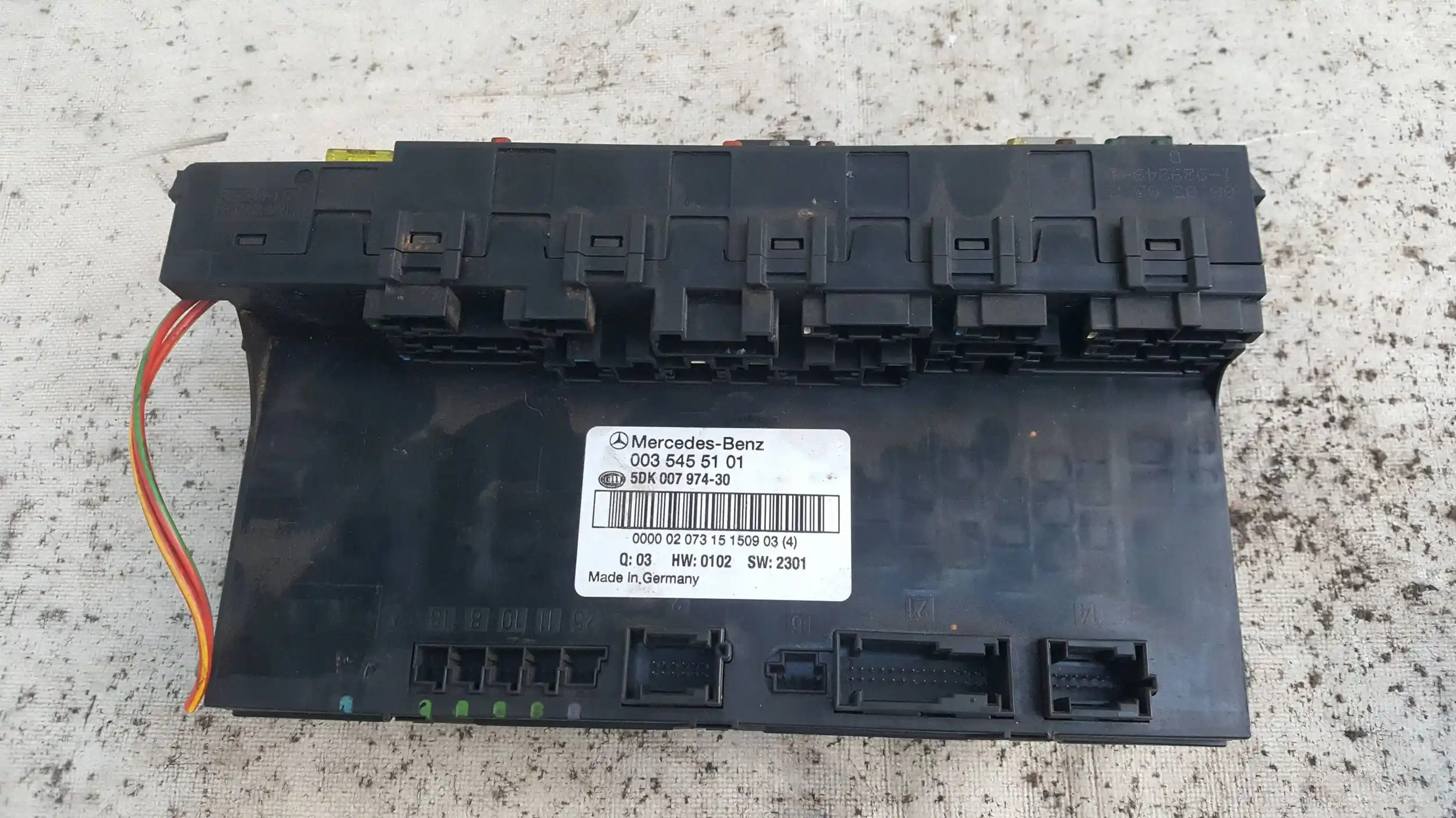KOMPUTER A1111533479 5WK90419 ZESTAW IMMO MERCEDES C KLASA W203 2.0 16V 00-