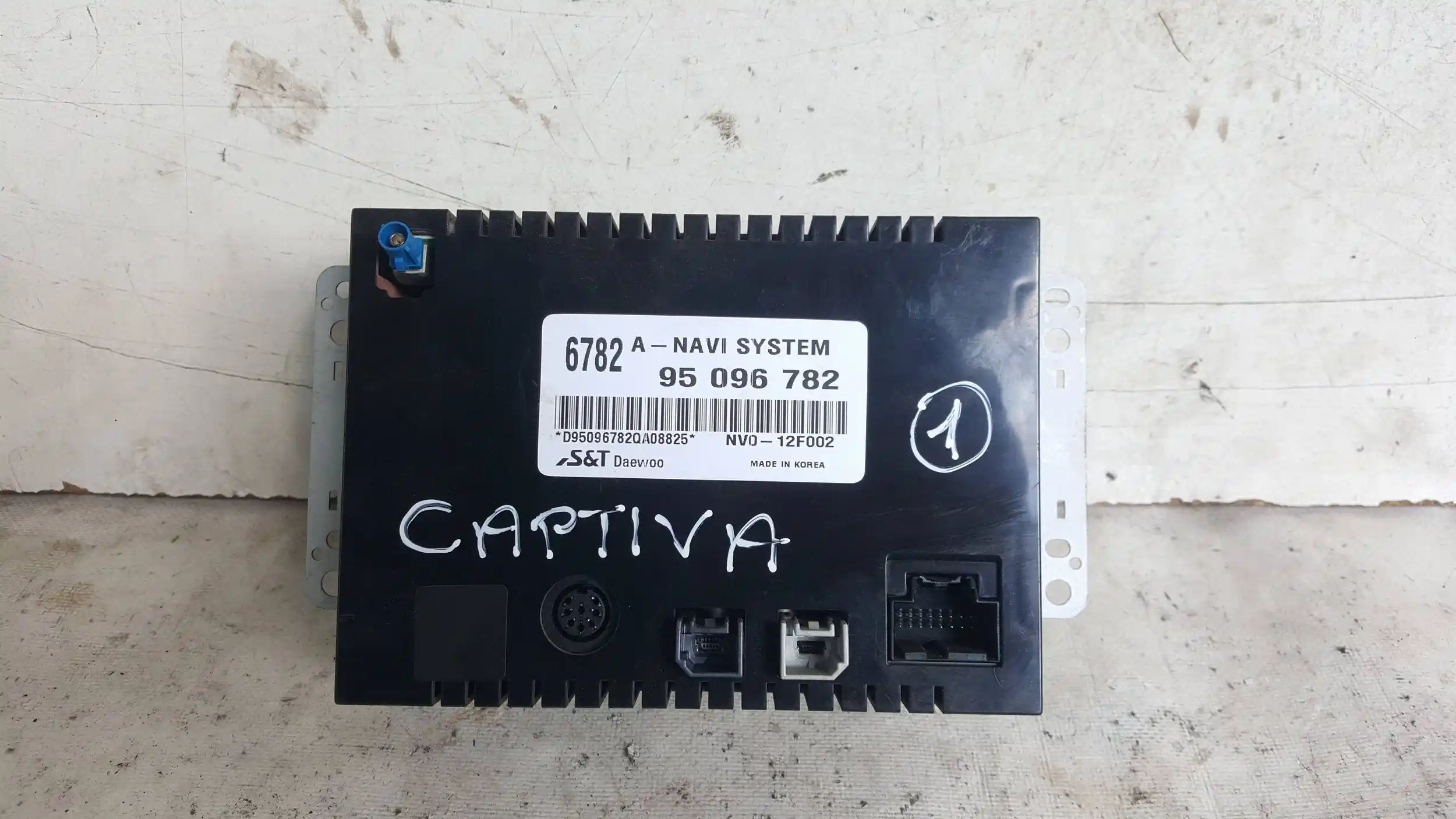 WYŚWIETLACZ EKRAN RADIA NAVI 95096782 CHEVROLET CAPTIVA I LIFT 11-