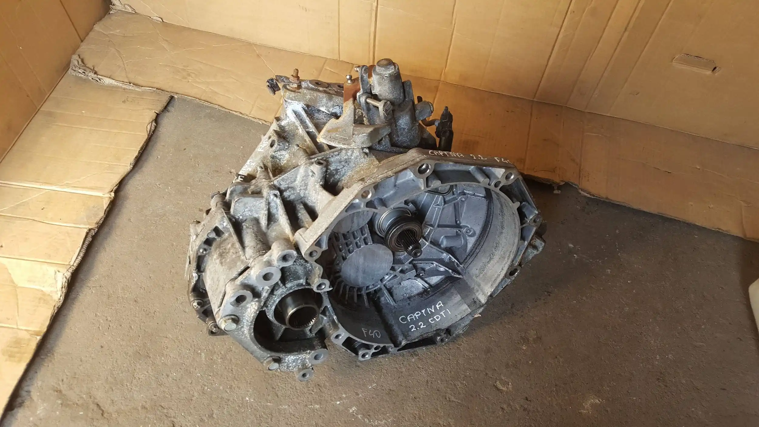 SKRZYNIA BIEGÓW F40 CHEVROLET CAPTIVA 2.2 CDTI 4x4 06-