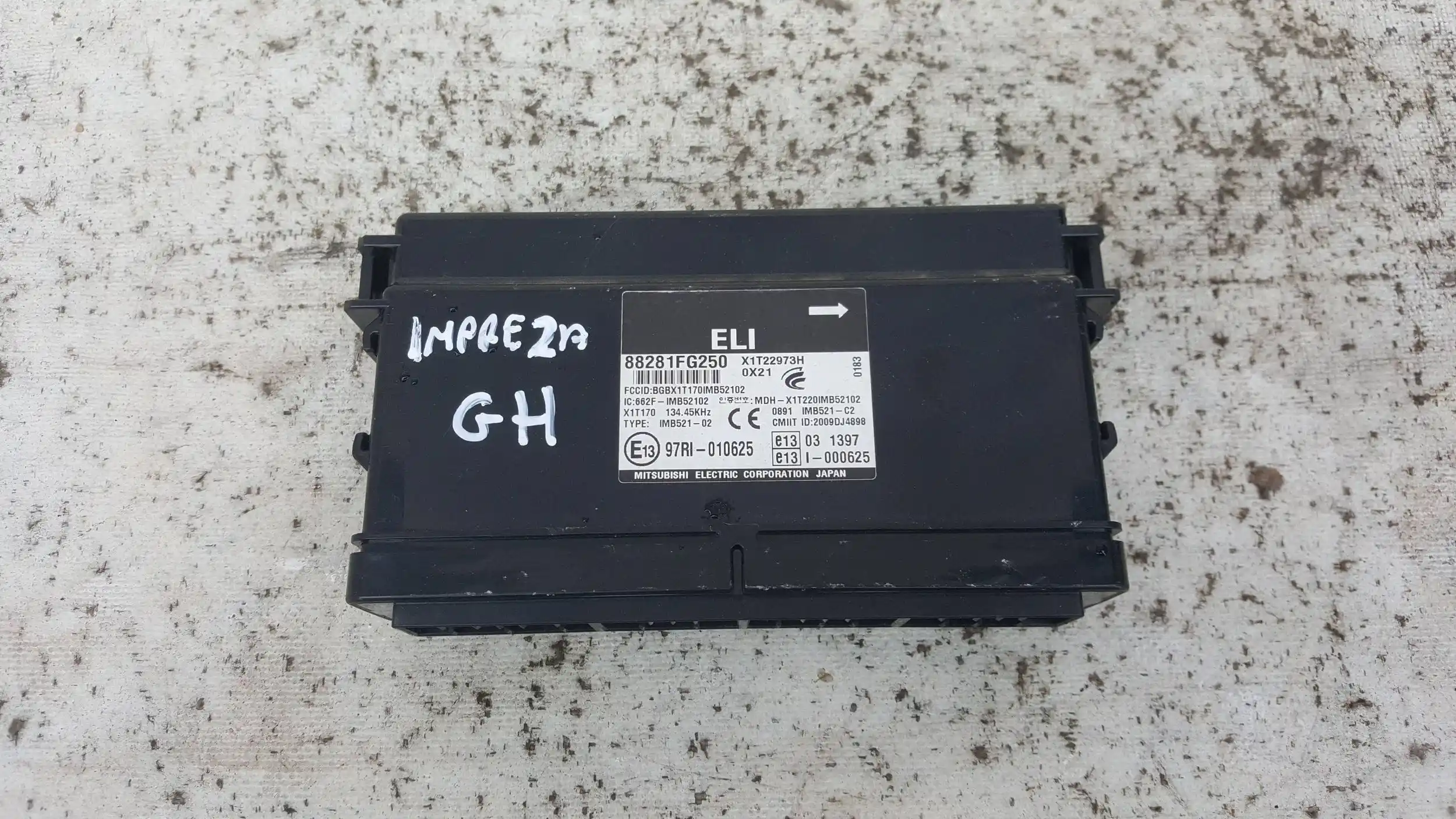 MODUŁ STEROWNIK KOMFORTU 88281FG250 SUBARU IMPREZA III GH 07-