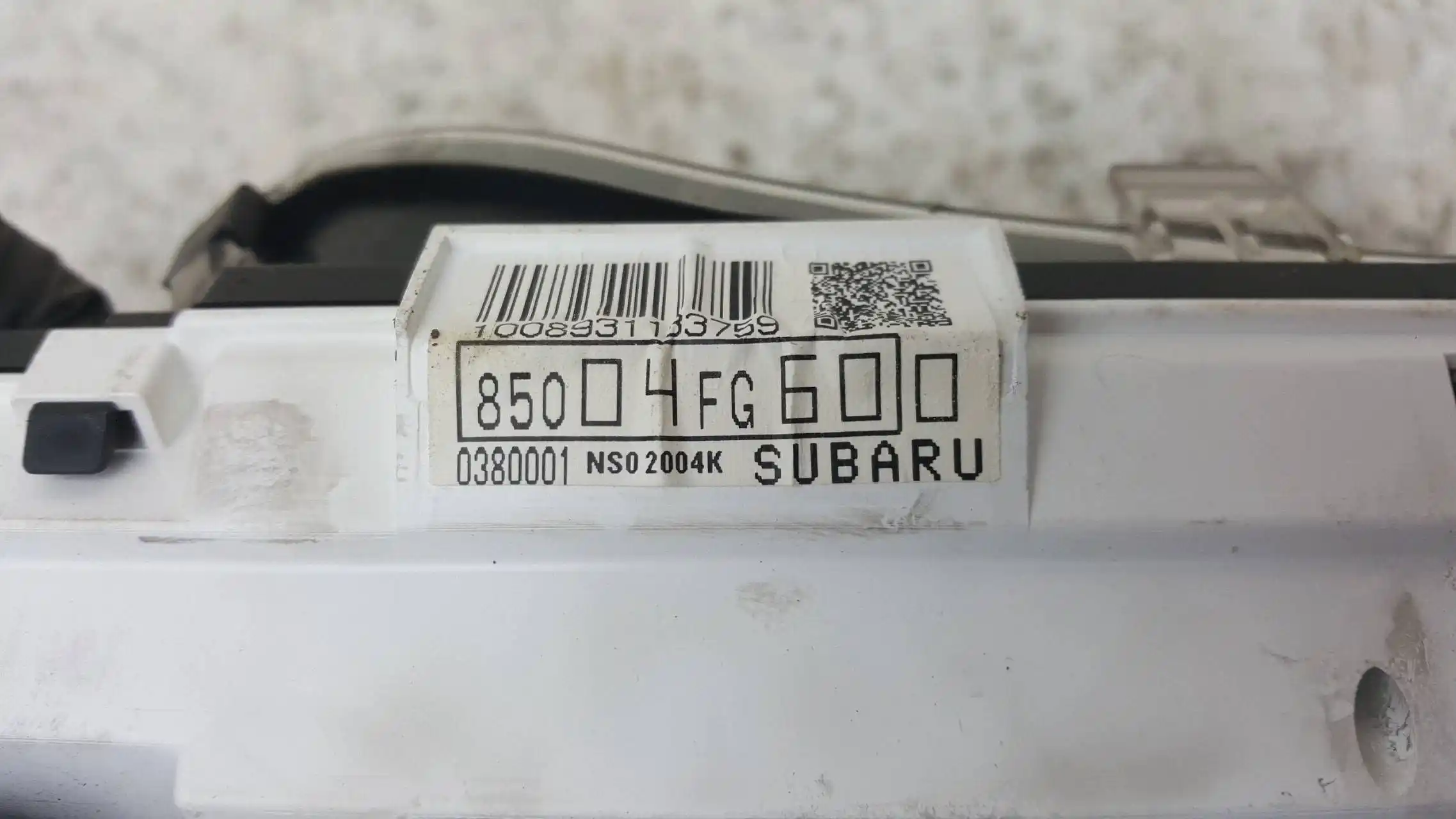 LICZNIK ZEGARY NS02004K 85004FG60 SUBARU IMPREZA III GH 2.0 TD 07-