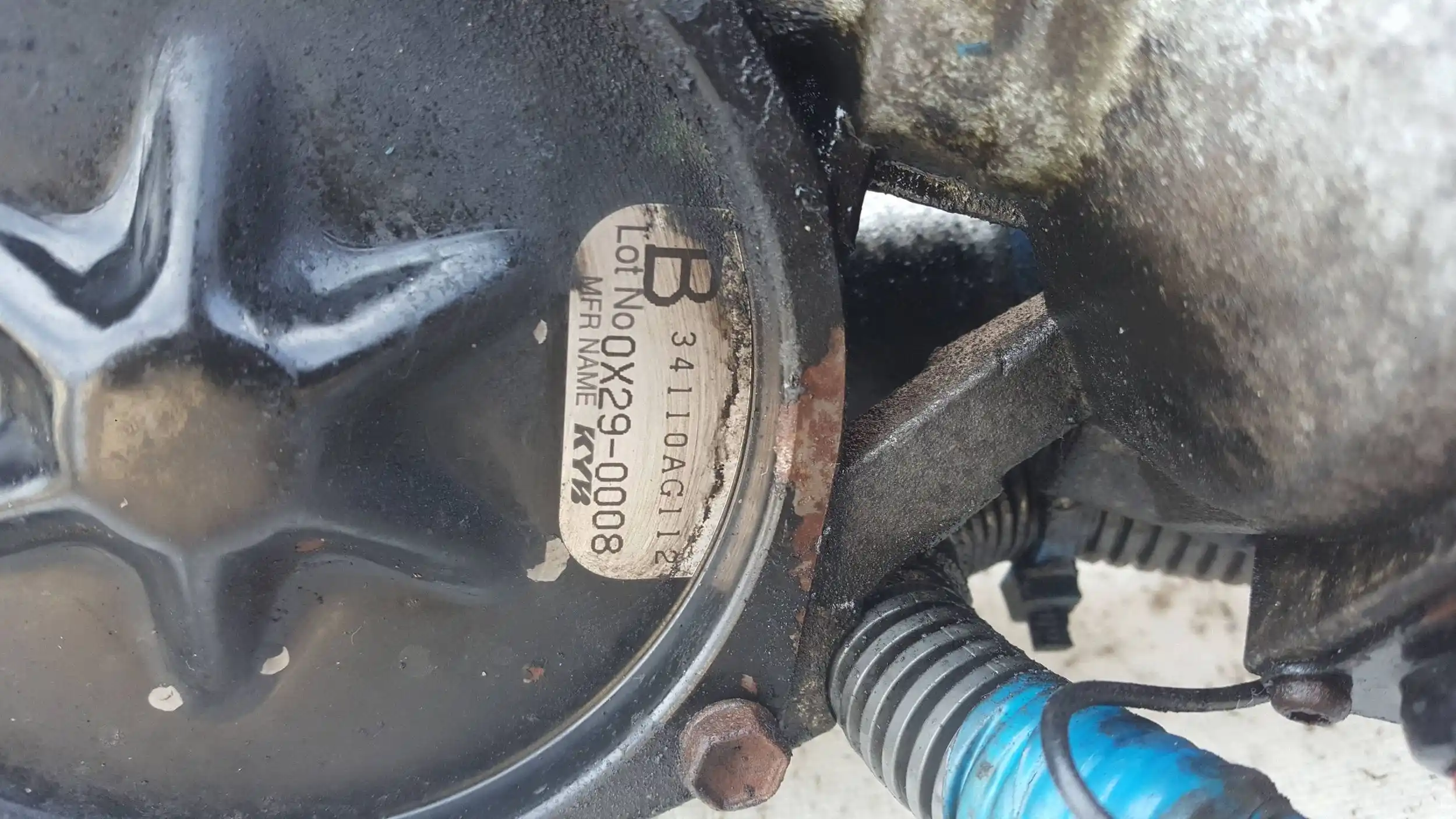 PRZEKŁADNIA MAGLOWNICA E262270011 SUBARU IMPREZA III GH 2.0 TD 07-