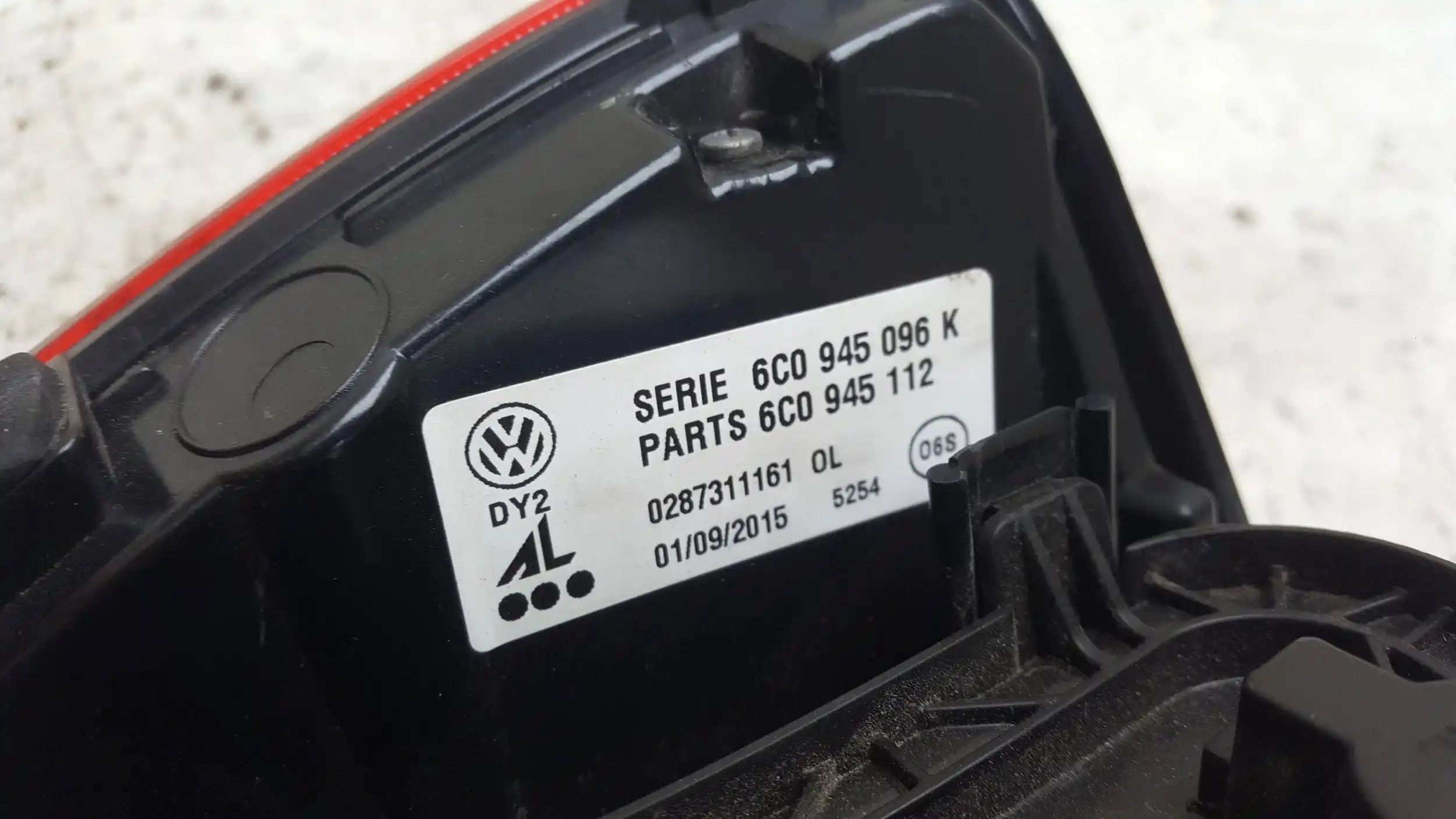LAMPA PRAWY TYŁ TYLNA 6C0945096K VW POLO V 6C LIFT 14-17