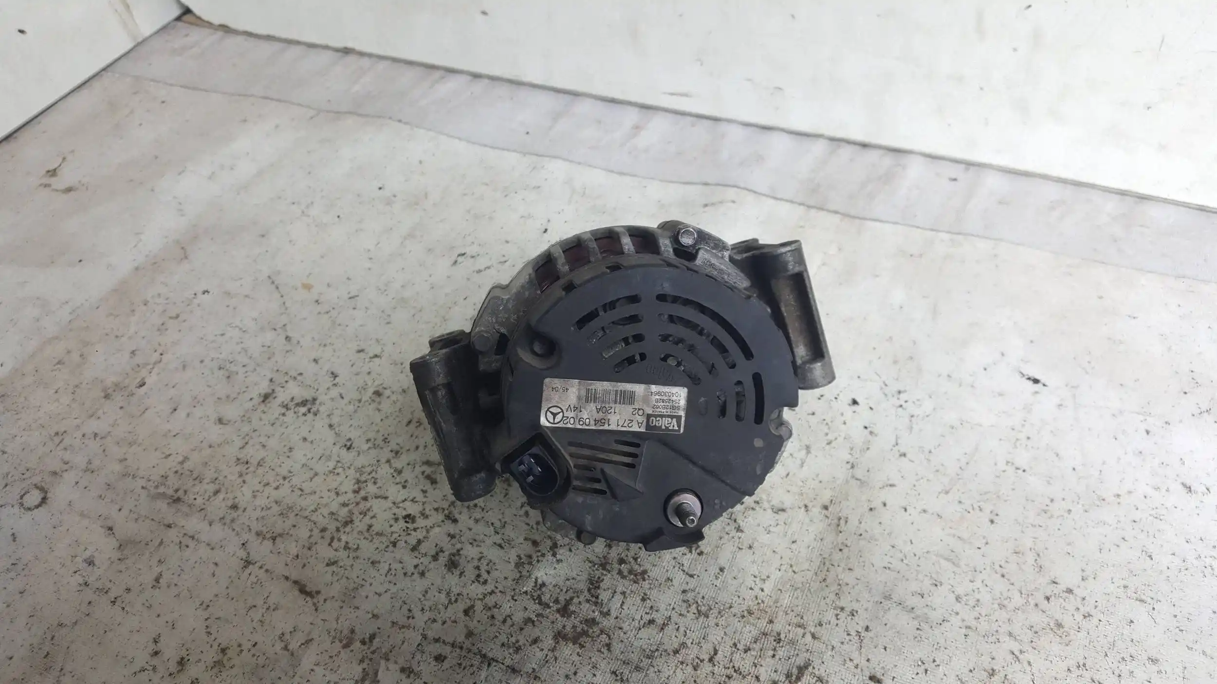 ALTERNATOR A2711540902 MERCEDES C-KLASA W203 LIFT 1.8 K 04-07