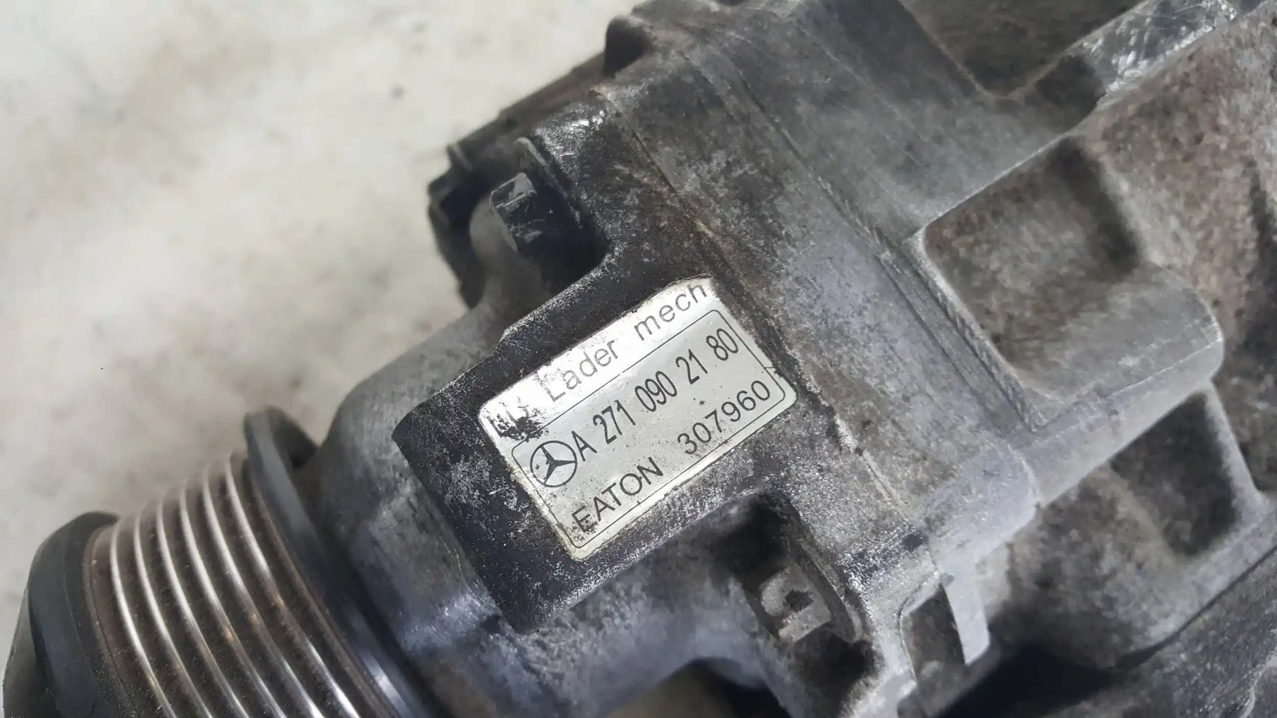 TURBOSPRĘŻARKA TURBO A271090210 MERCEDES W203 C-KLASA 1.8 T