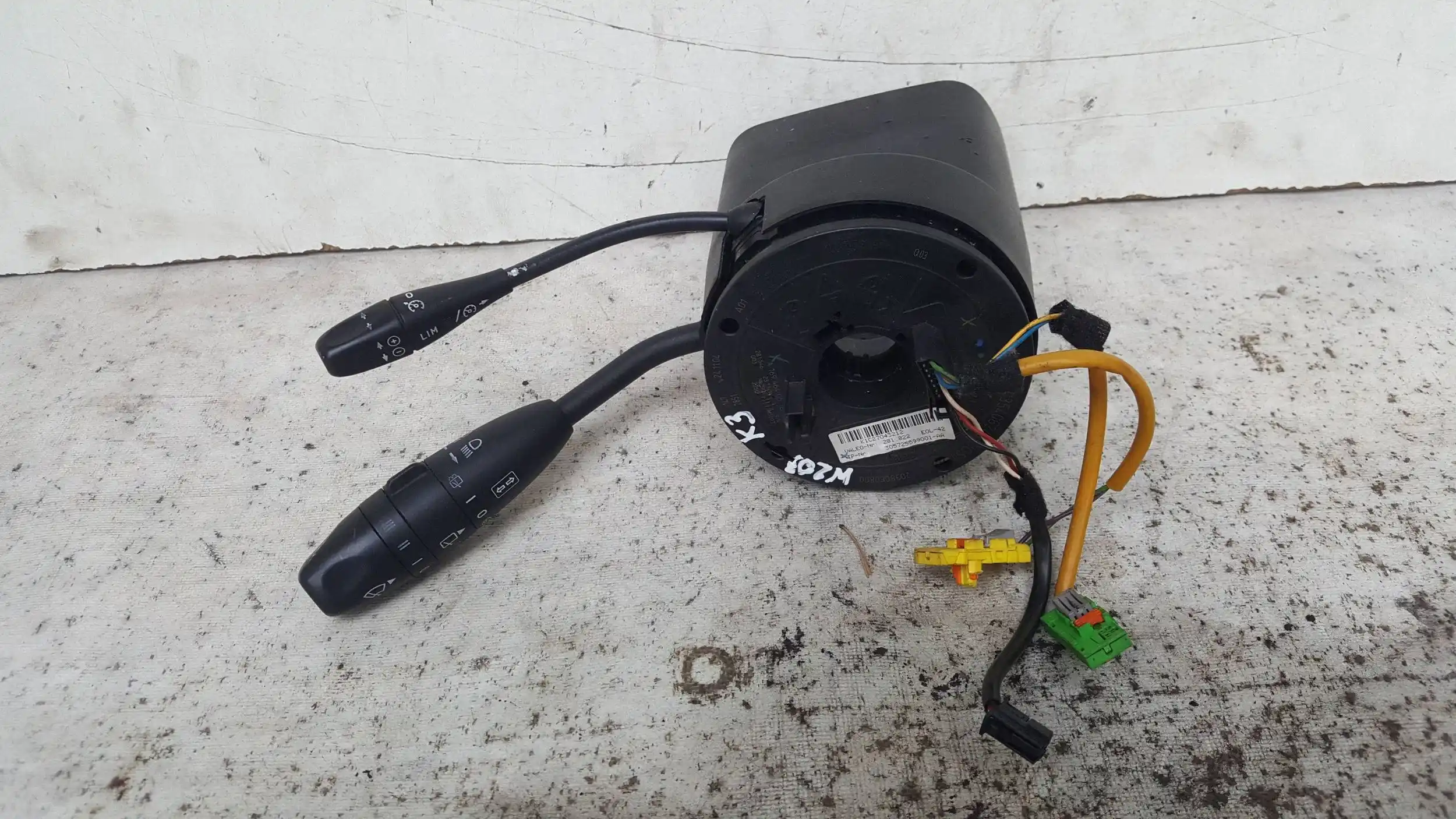 PRZEŁĄCZNIK ZESPOLONY PAJĄK TEMPOMAT A1694640518 MERCEDES W203 LIFT 04-07