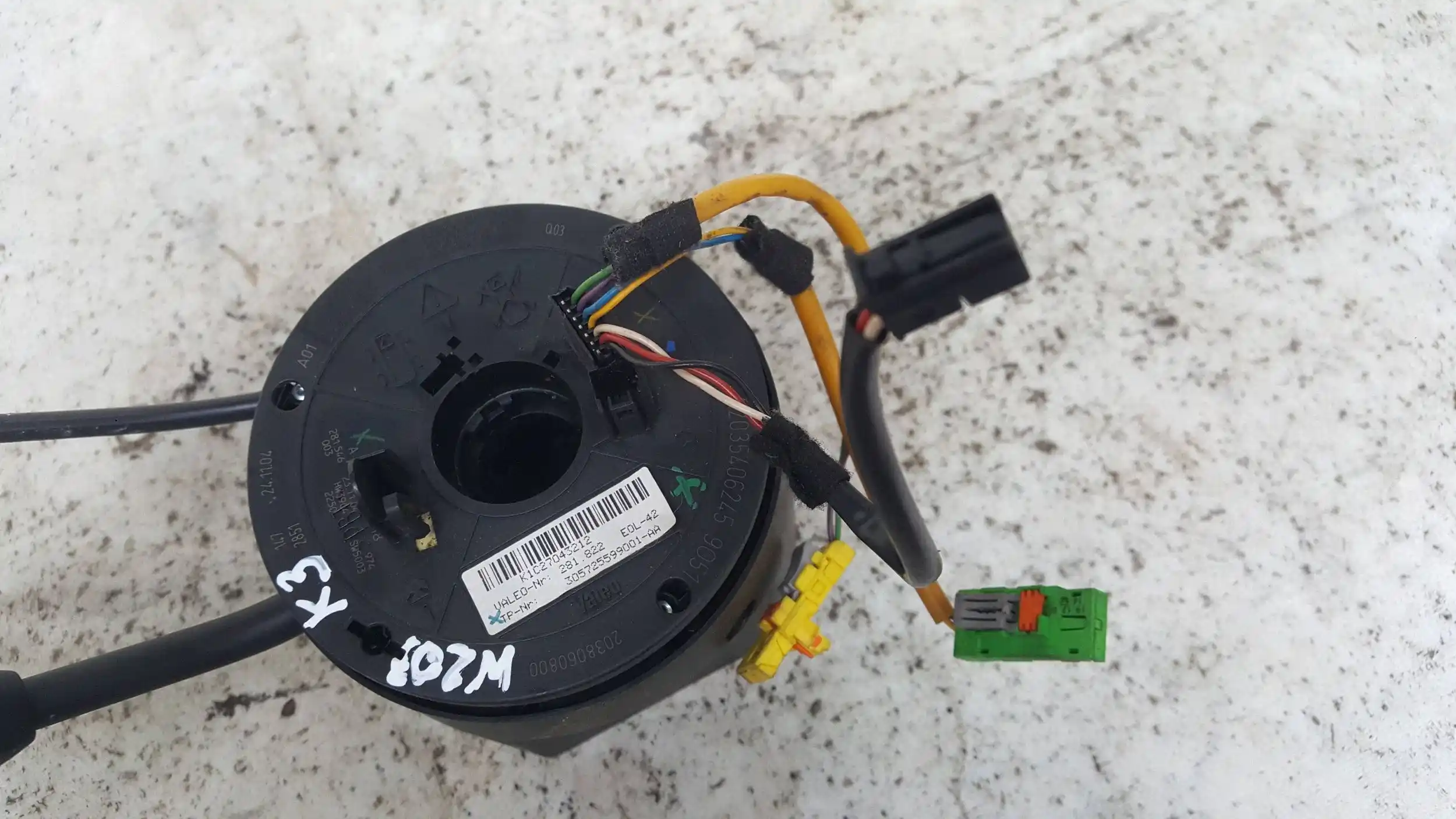 PRZEŁĄCZNIK ZESPOLONY PAJĄK TEMPOMAT A1694640518 MERCEDES W203 LIFT 04-07