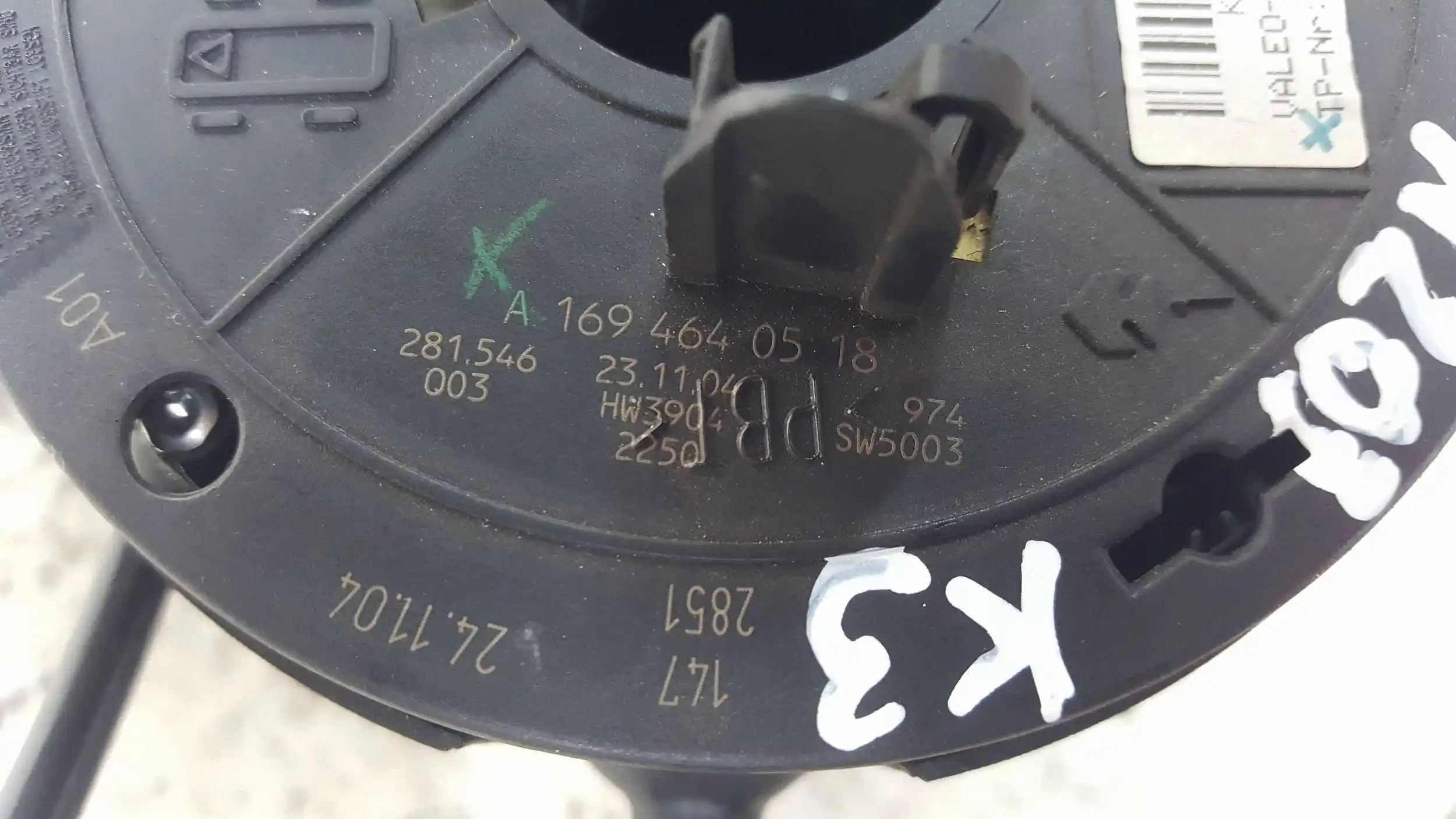 PRZEŁĄCZNIK ZESPOLONY PAJĄK TEMPOMAT A1694640518 MERCEDES W203 LIFT 04-07