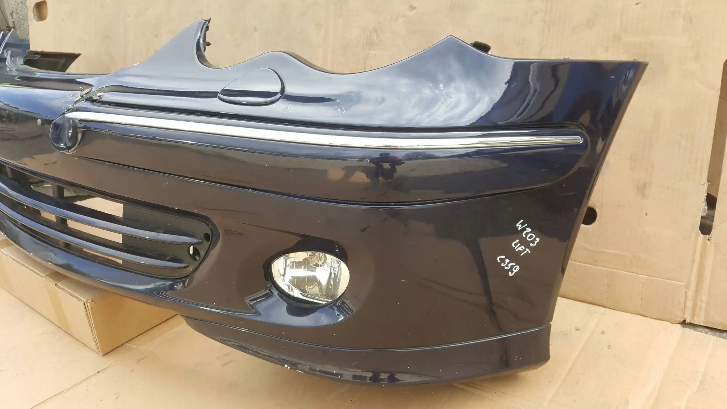ZDERZAK PRZÓD PRZEDNI XENON MERCEDES W203 C-KLASA LIFT 04-07 C359