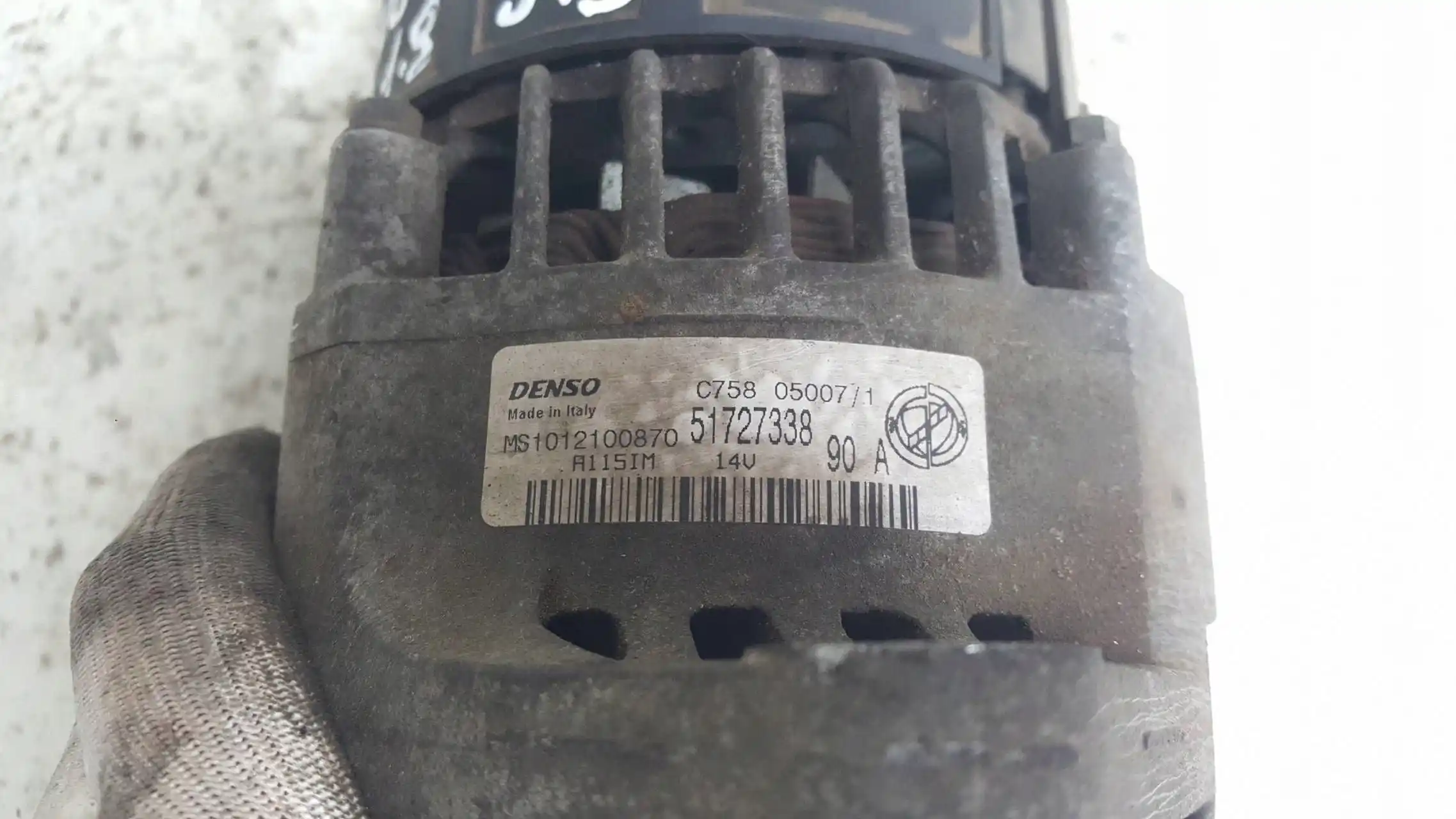 ALTERNATOR 51727338 FIAT BRAVO II 1.9 JTD 07- LANCIA ALFA