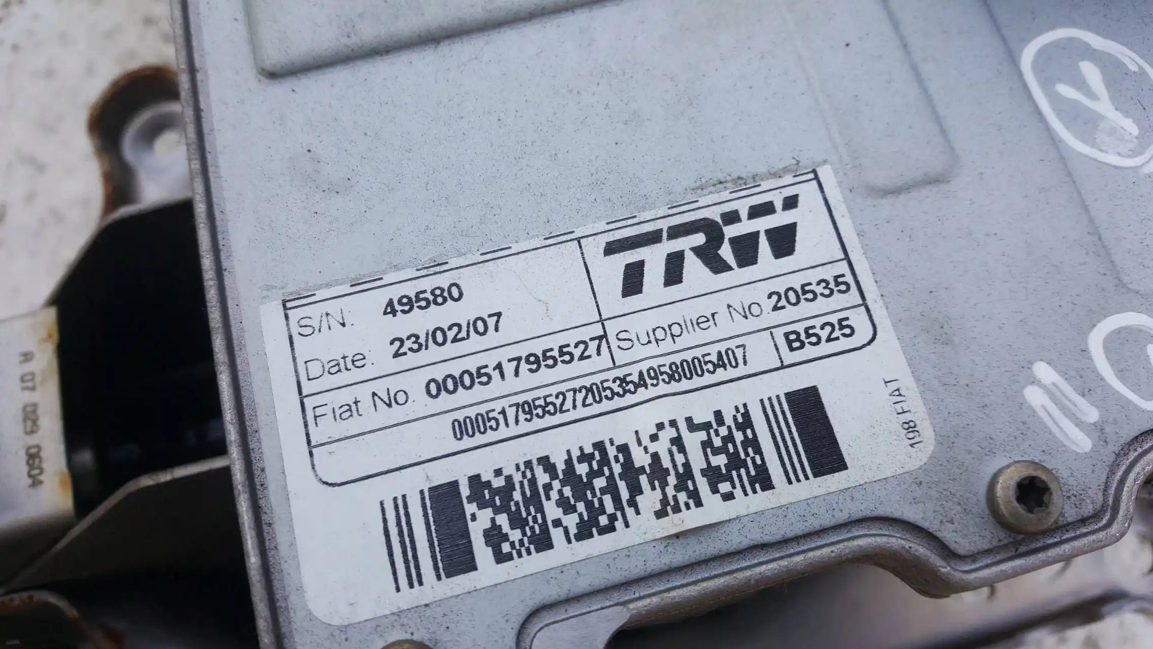 WSPOMAGANIE ELEKTRYCZNE POMPA 00051795527 217937245 FIAT BRAVO II 07-