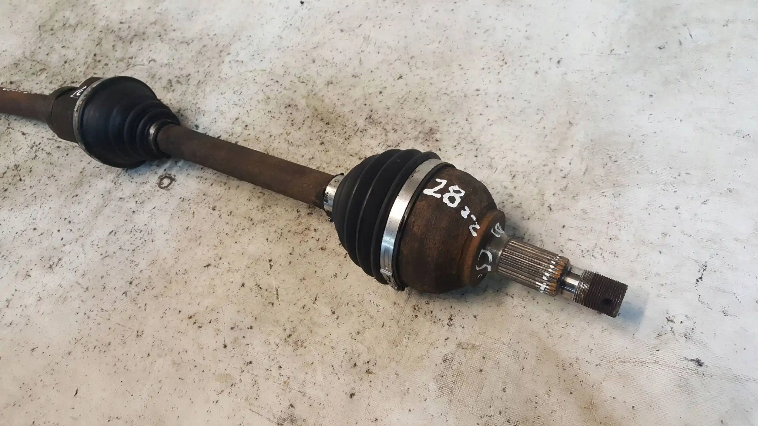 PÓŁOŚ PRAWA DŁUGA 28/37 CITROEN C5 III X7 2.0 HDI 08-