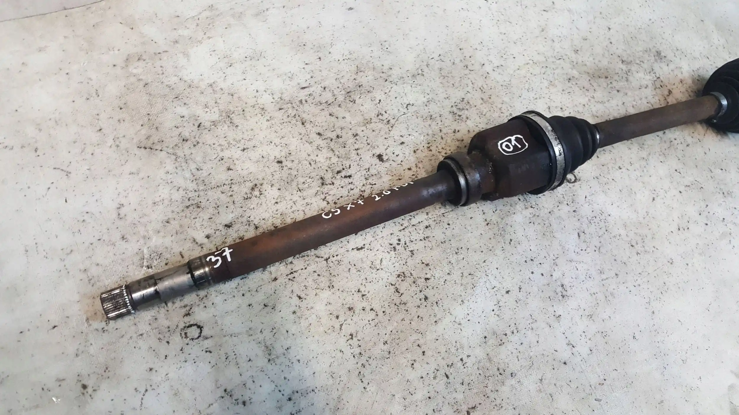 PÓŁOŚ PRAWA DŁUGA 28/37 CITROEN C5 III X7 2.0 HDI 08-