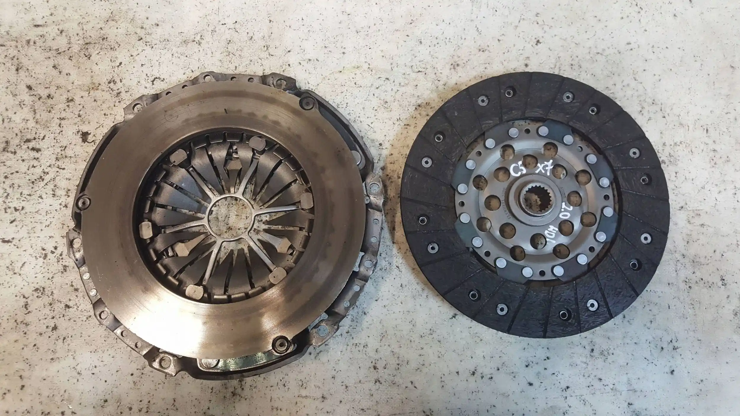 SPRZĘGŁO TARCZA DOCISK NEXUS CITROEN C5 III X7 2.0 HDI 08-