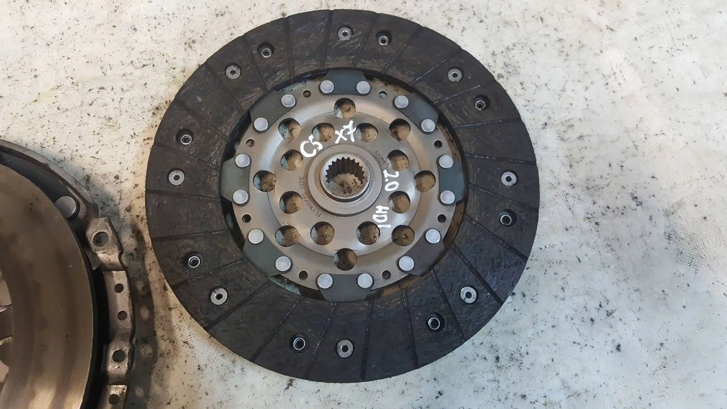 SPRZĘGŁO TARCZA DOCISK NEXUS CITROEN C5 III X7 2.0 HDI 08-